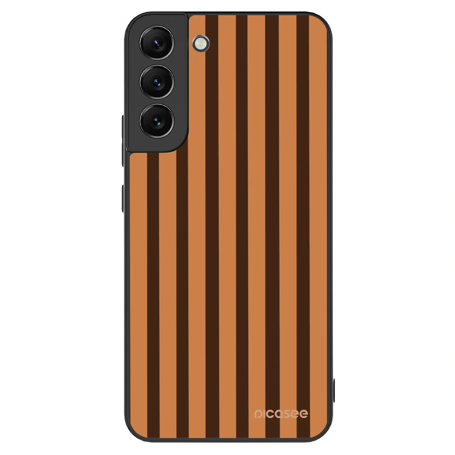 Picasee ULTIMATE CASE PowerShare pro Samsung Galaxy S22+ 5G - Caramel lines