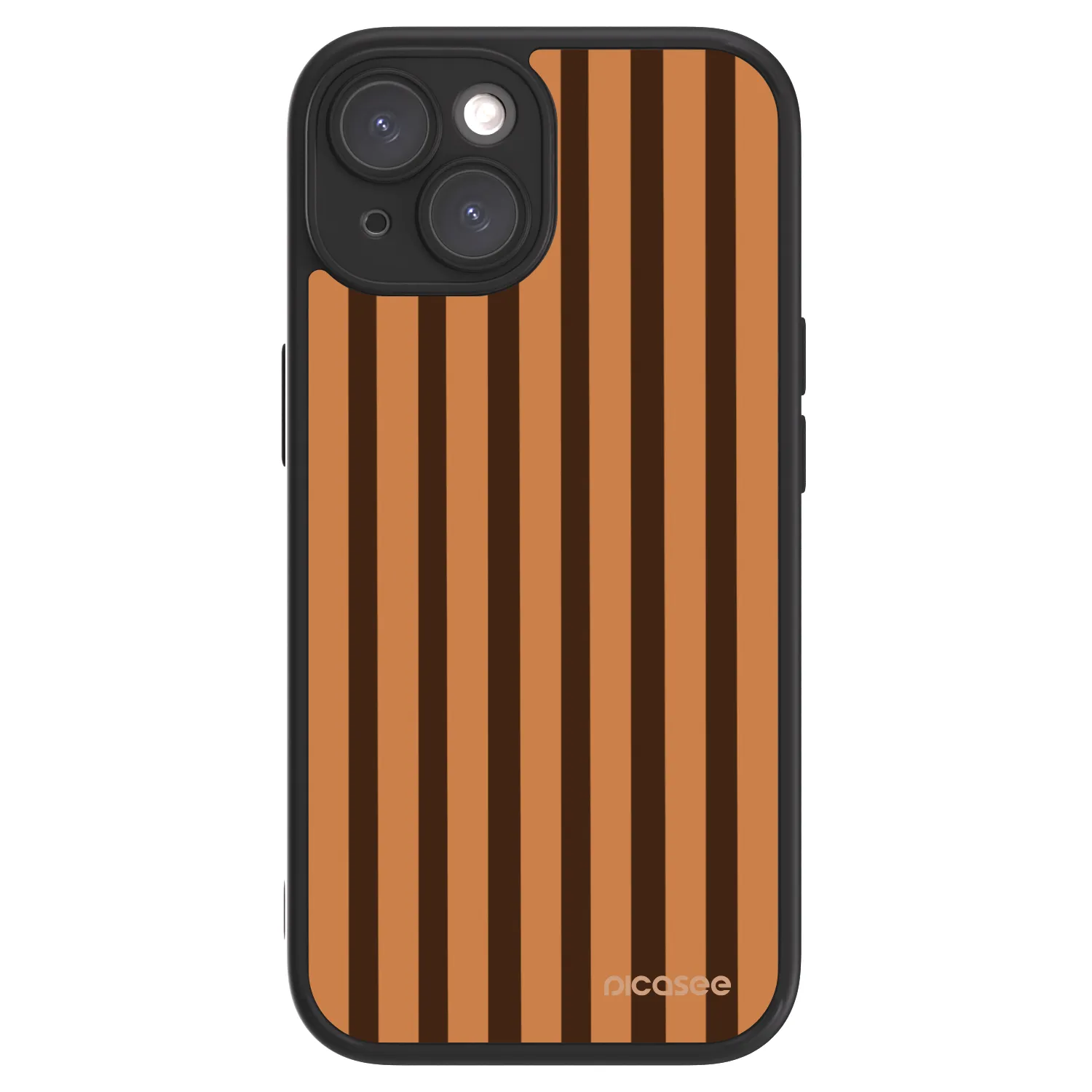 Picasee ULTIMATE CASE pro Apple iPhone 15 - Caramel lines