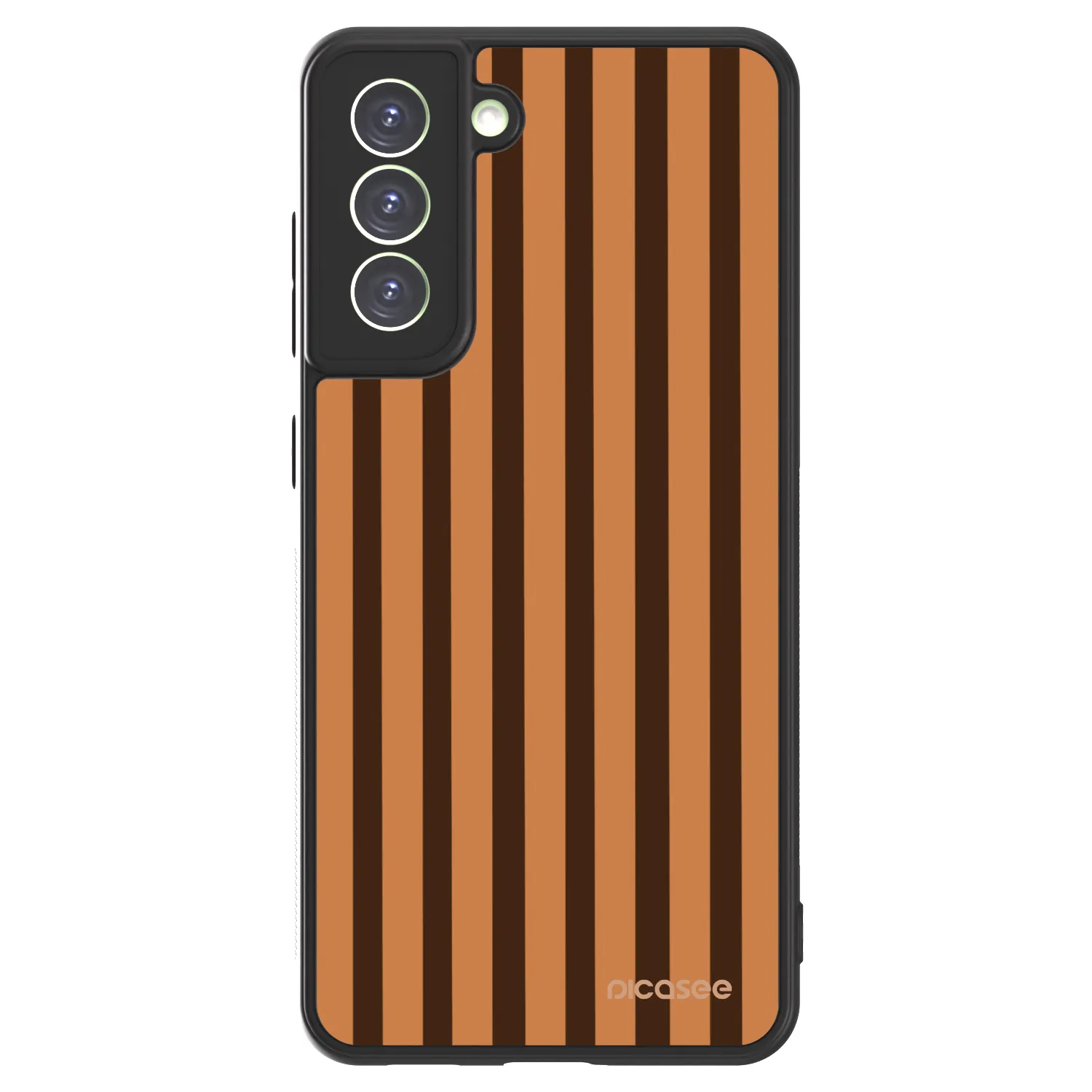 Picasee ULTIMATE CASE PowerShare pro Samsung Galaxy S21 FE 5G - Caramel lines