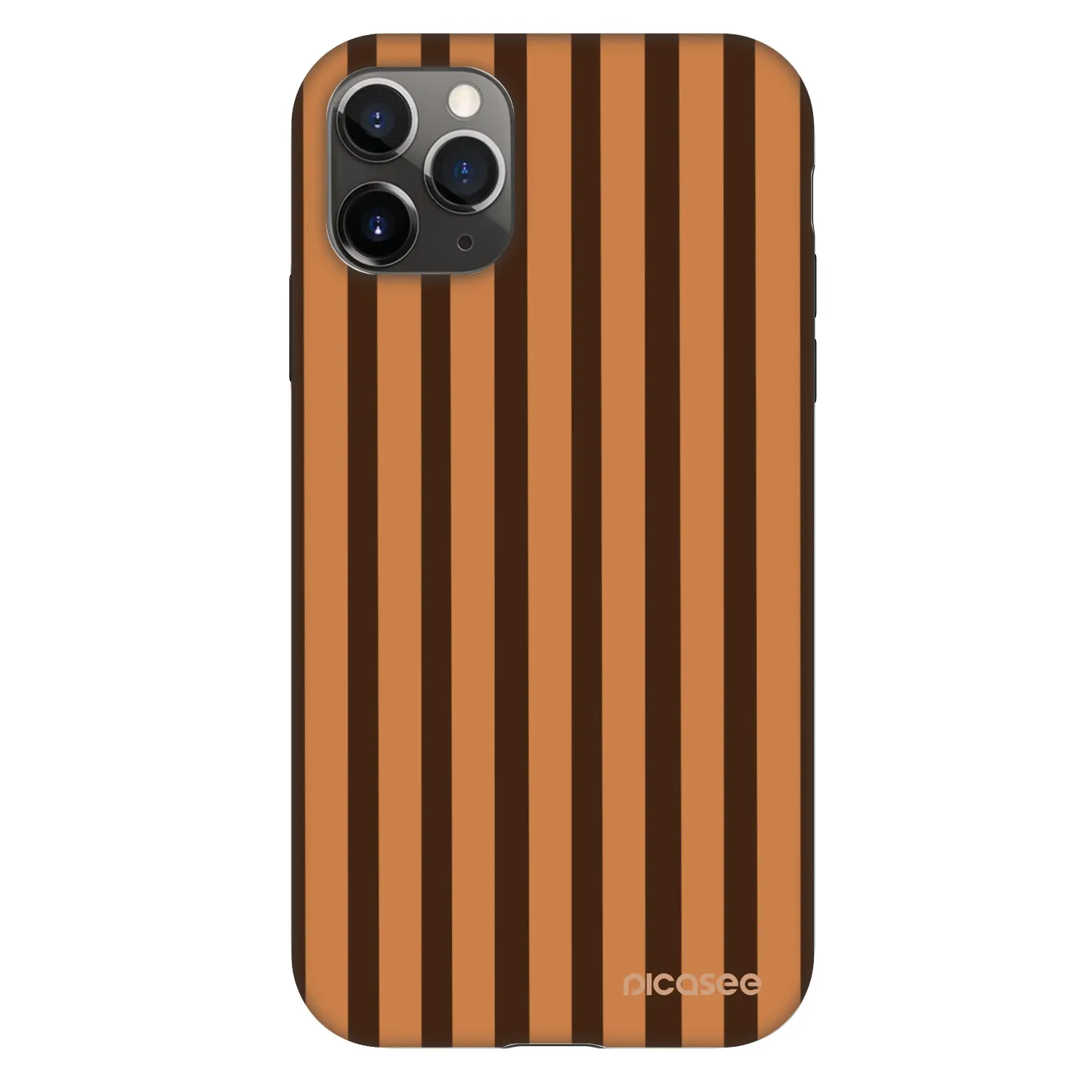 Picasee Fashion Case pre Apple iPhone 11 Pro - Caramel lines