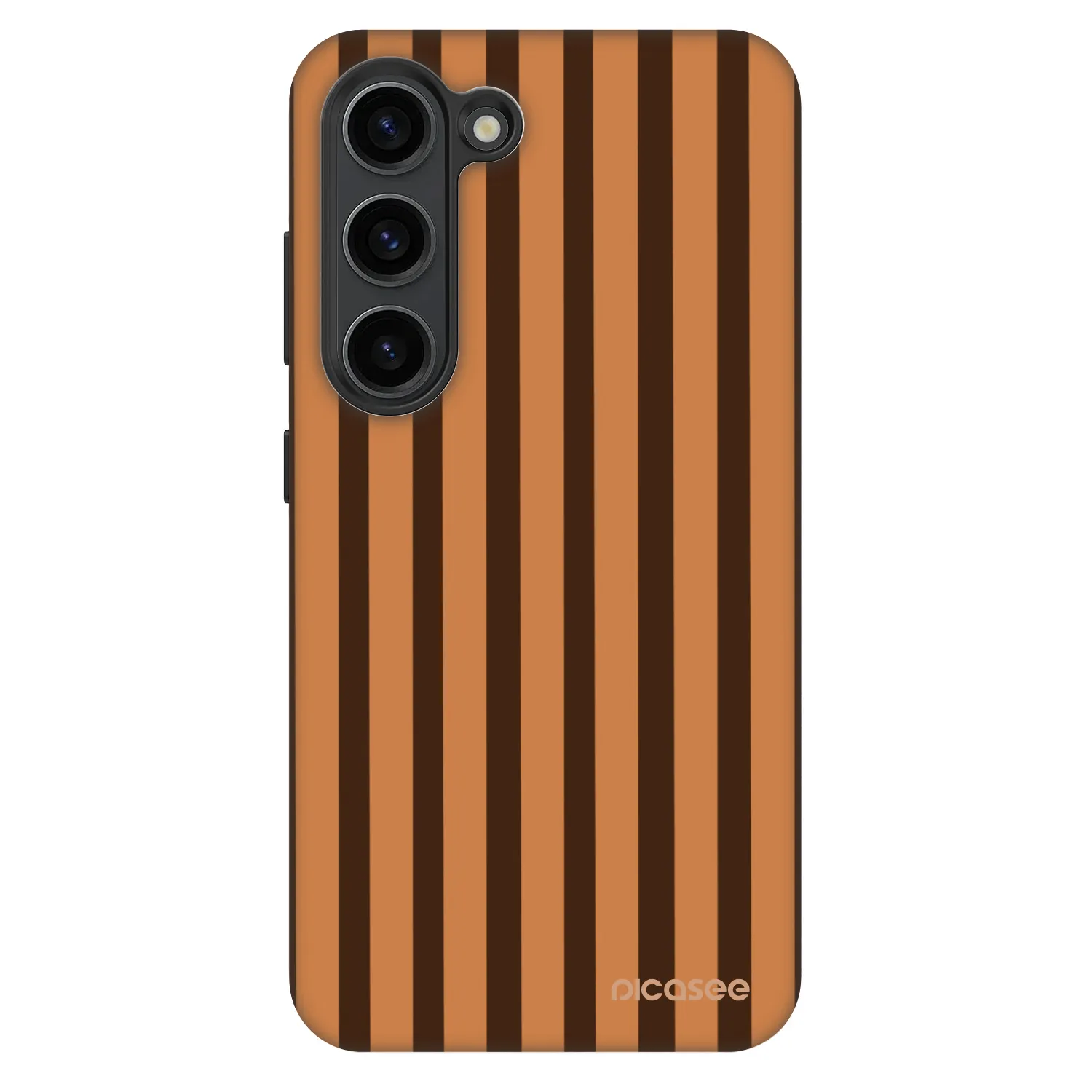 Picasee Fashion Case pre Samsung Galaxy S23 5G - Caramel lines