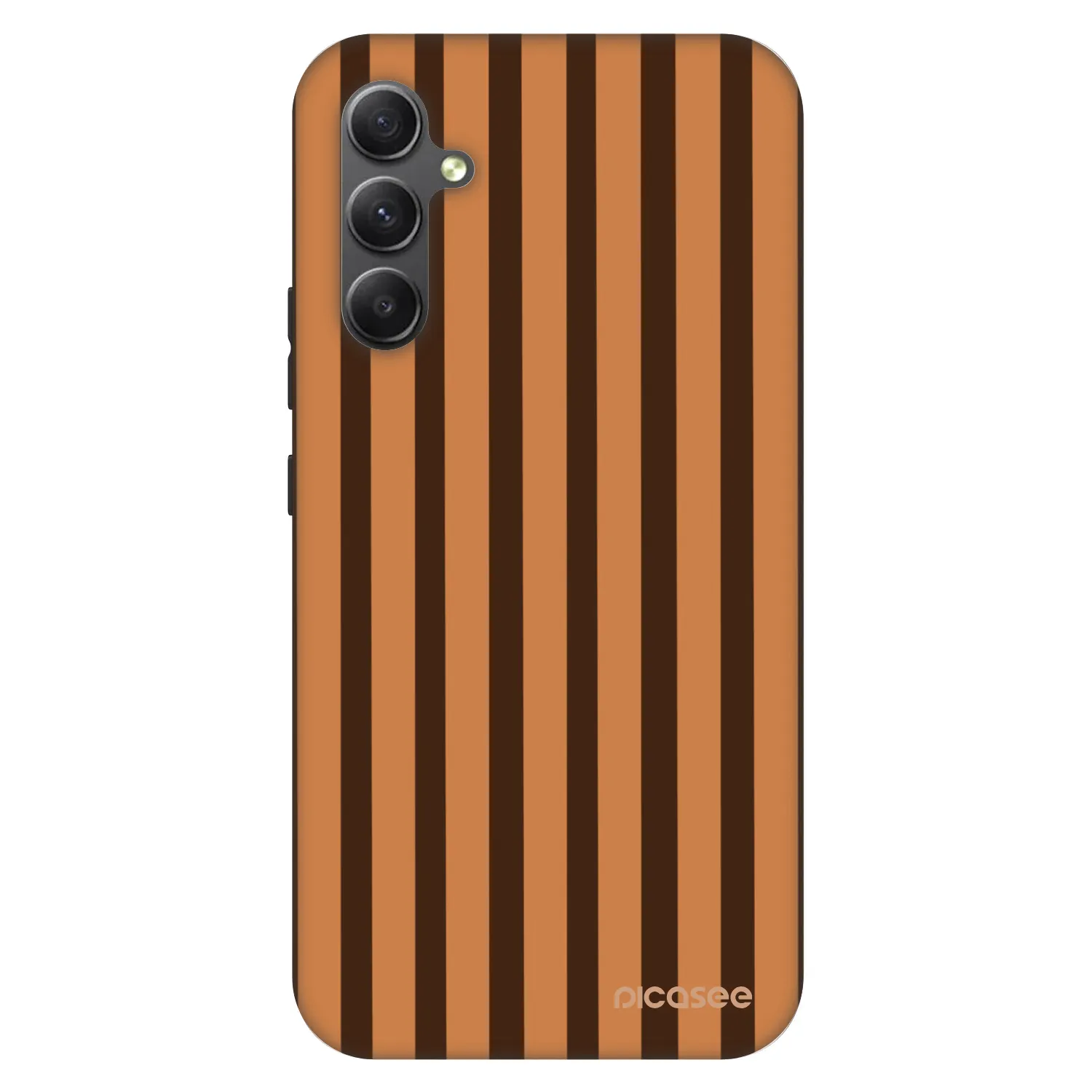 Picasee Fashion Case pre Samsung Galaxy A34 5G A346B - Caramel lines