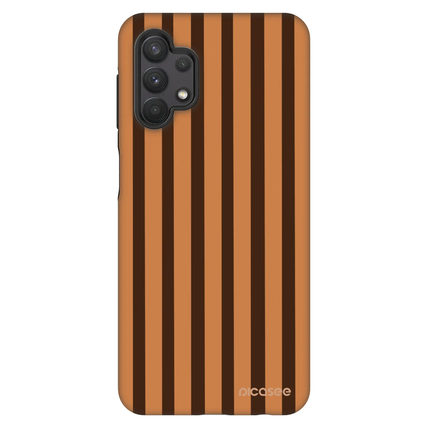 Picasee Fashion Case pre Samsung Galaxy A32 5G A326B - Caramel lines