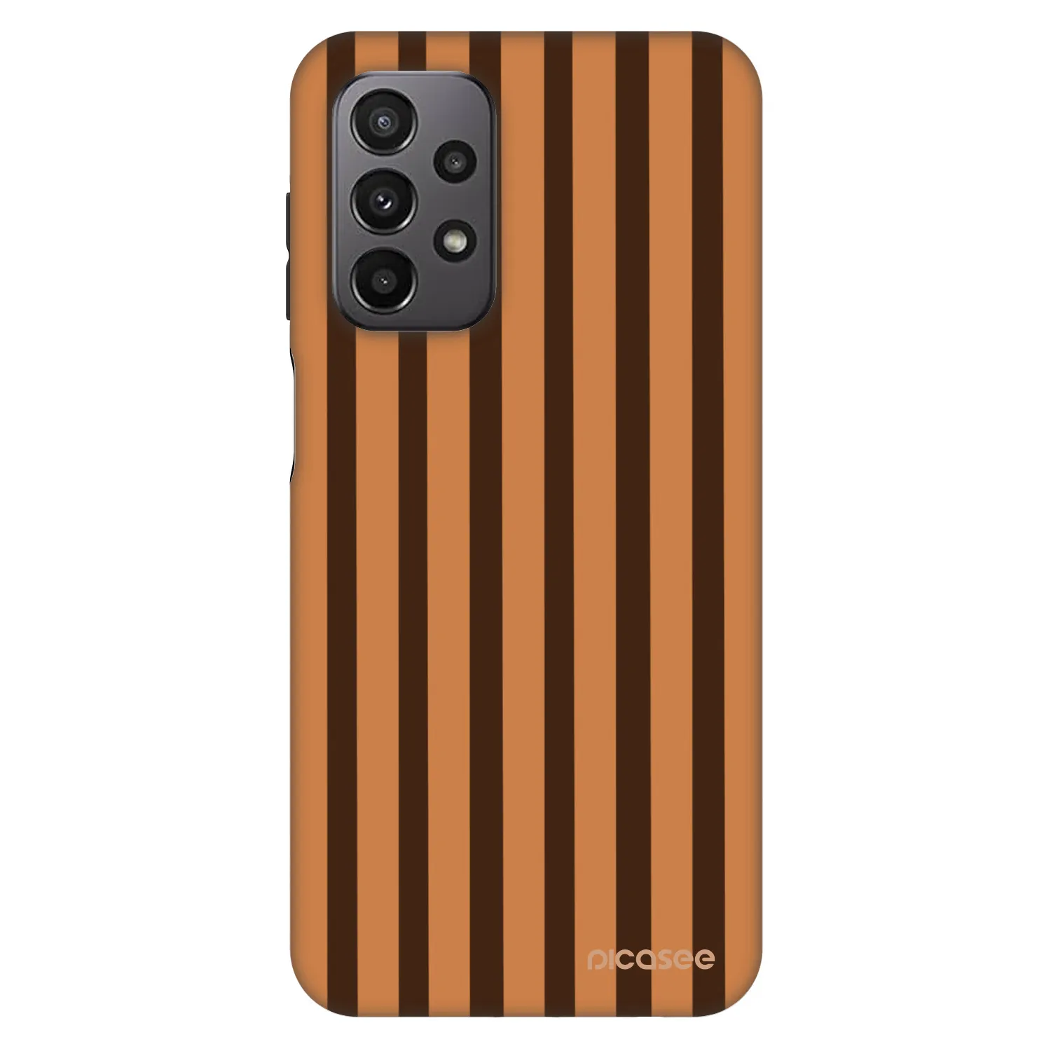 Picasee Fashion Case pre Samsung Galaxy A23 A236B 5G - Caramel lines