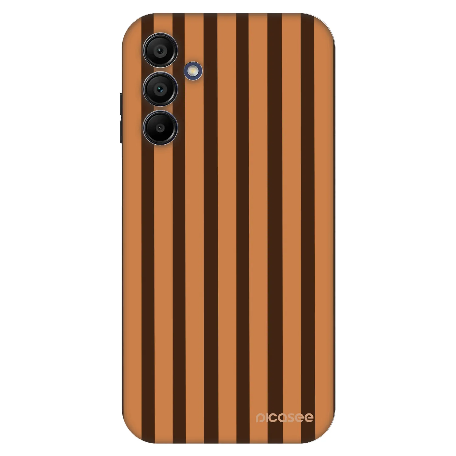 Picasee Fashion Case pre Samsung Galaxy A15 A155F 4G - Caramel lines