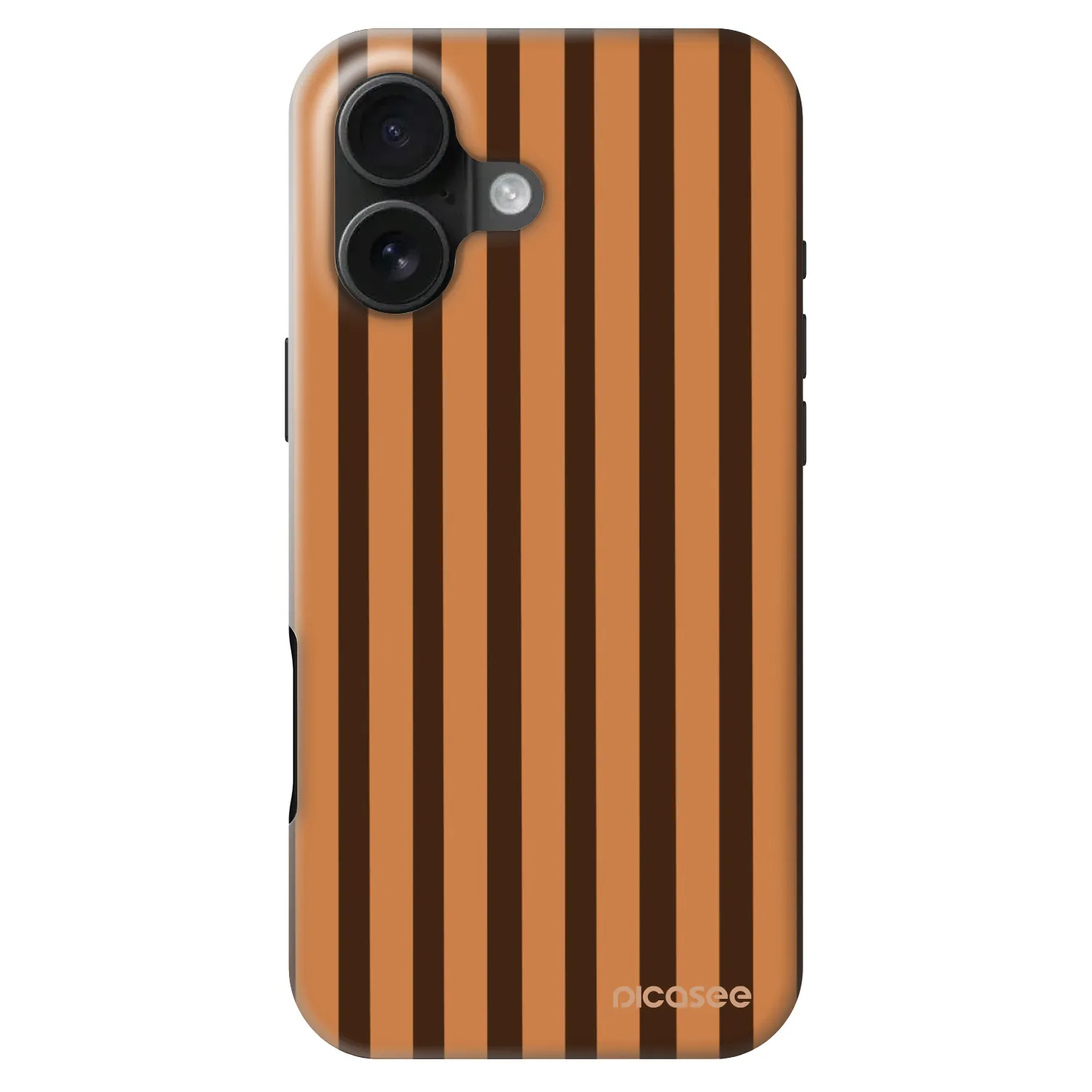 Picasee Fashion Case MagSafe pre Apple iPhone 16 - Caramel lines