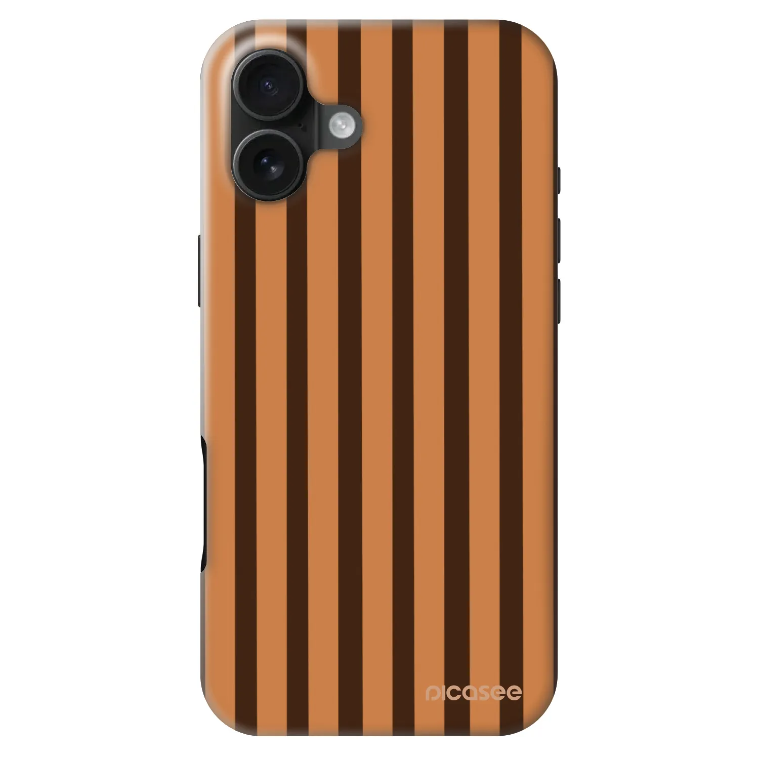 Picasee Fashion Case MagSafe pre Apple iPhone 16 Plus - Caramel lines
