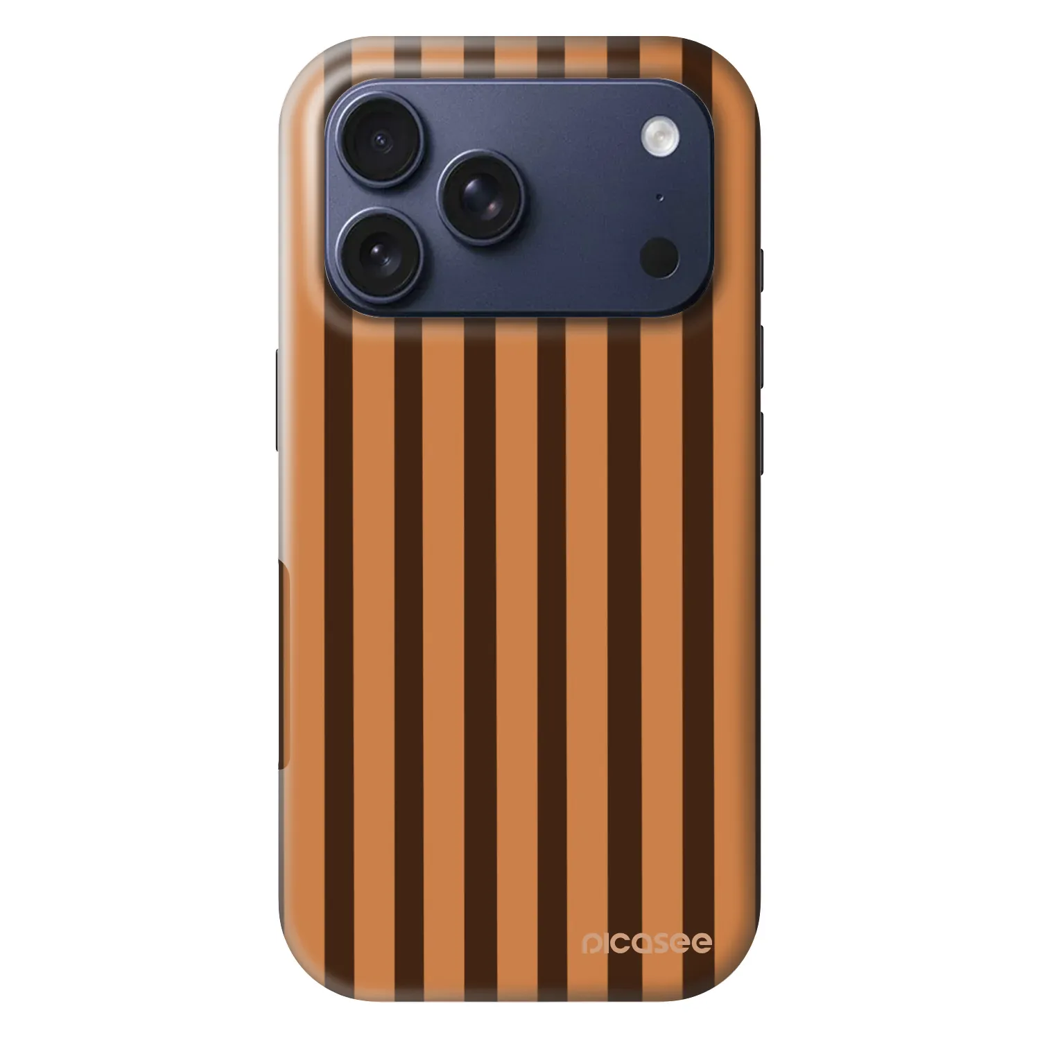 Picasee Fashion Case MagSafe pre Apple iPhone 17 Pro - Caramel lines