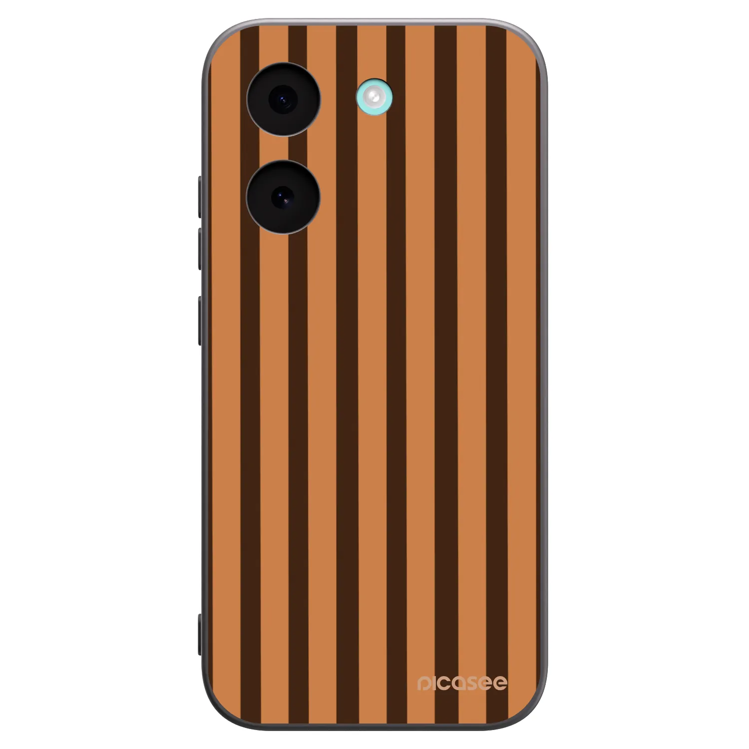 Picasee silikónový čierny obal pre Xiaomi Poco X8 Pro - Caramel lines