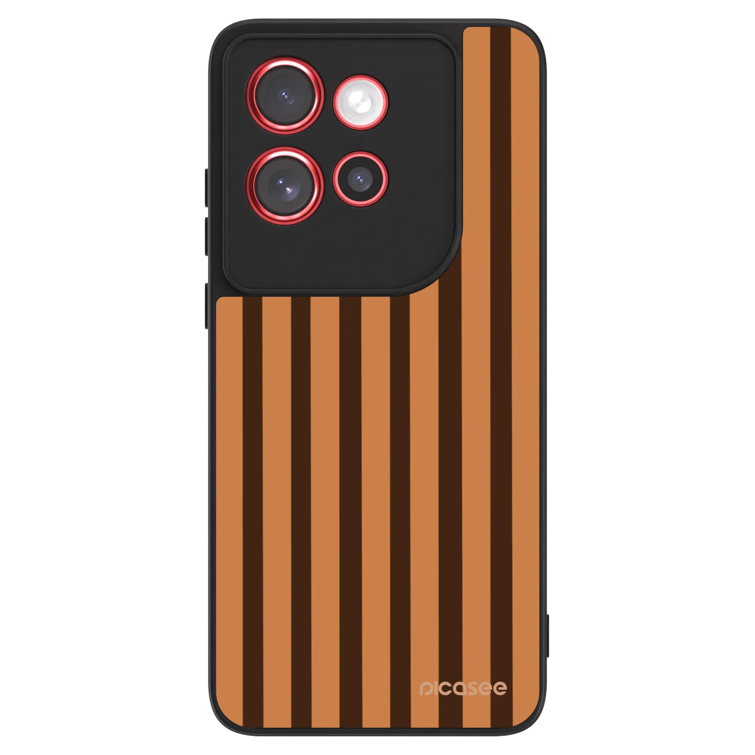Picasee ULTIMATE CASE pro Motorola Edge 60 Neo 5G - Caramel lines
