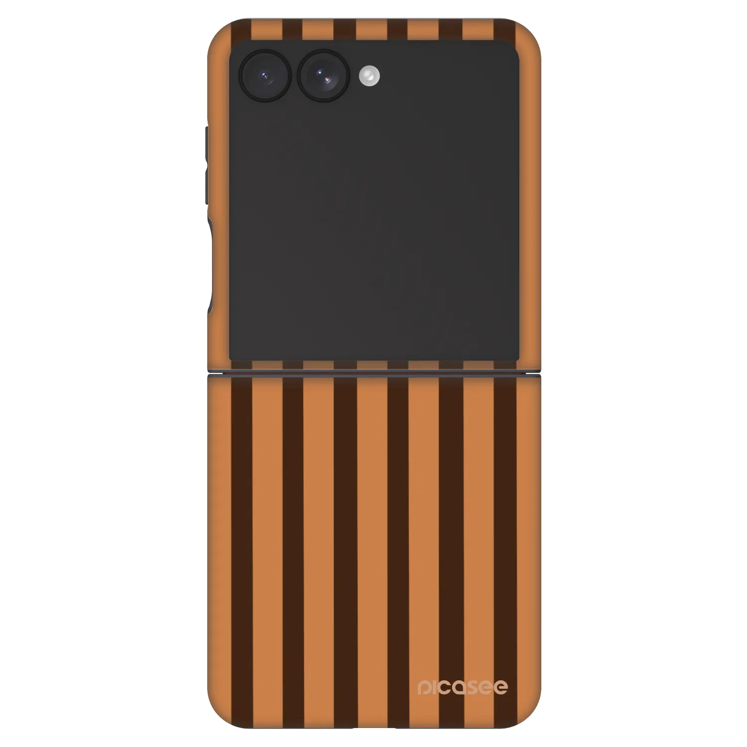 Picasee Fashion Case pre Samsung Galaxy Z Flip7 5G - Caramel lines