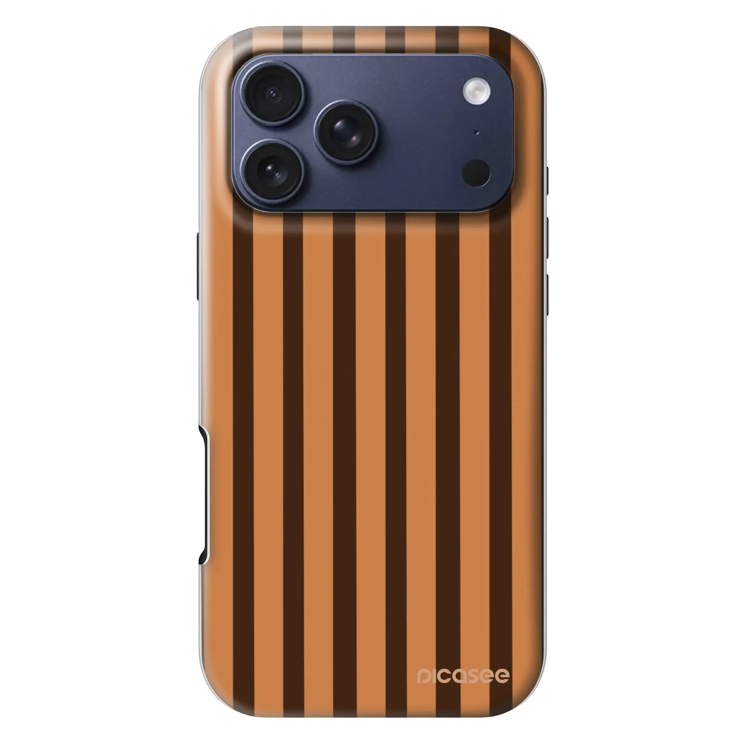 Picasee Fashion Case MagSafe pre Apple iPhone 18 Pro Max - Caramel lines