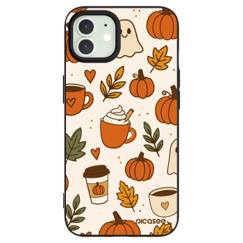Picasee silikónový čierny obal pre Apple iPhone 12 - Fall vibes