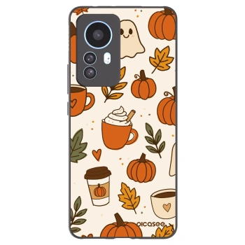 Picasee silikónový čierny obal pre Xiaomi 12T Pro - Fall vibes