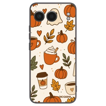 Picasee silikónový čierny obal pre OnePlus Nord 4 - Fall vibes