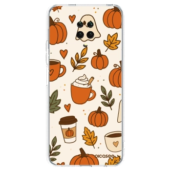 Picasee silikónový prehľadný obal pre Xiaomi Redmi Note 9S - Fall vibes