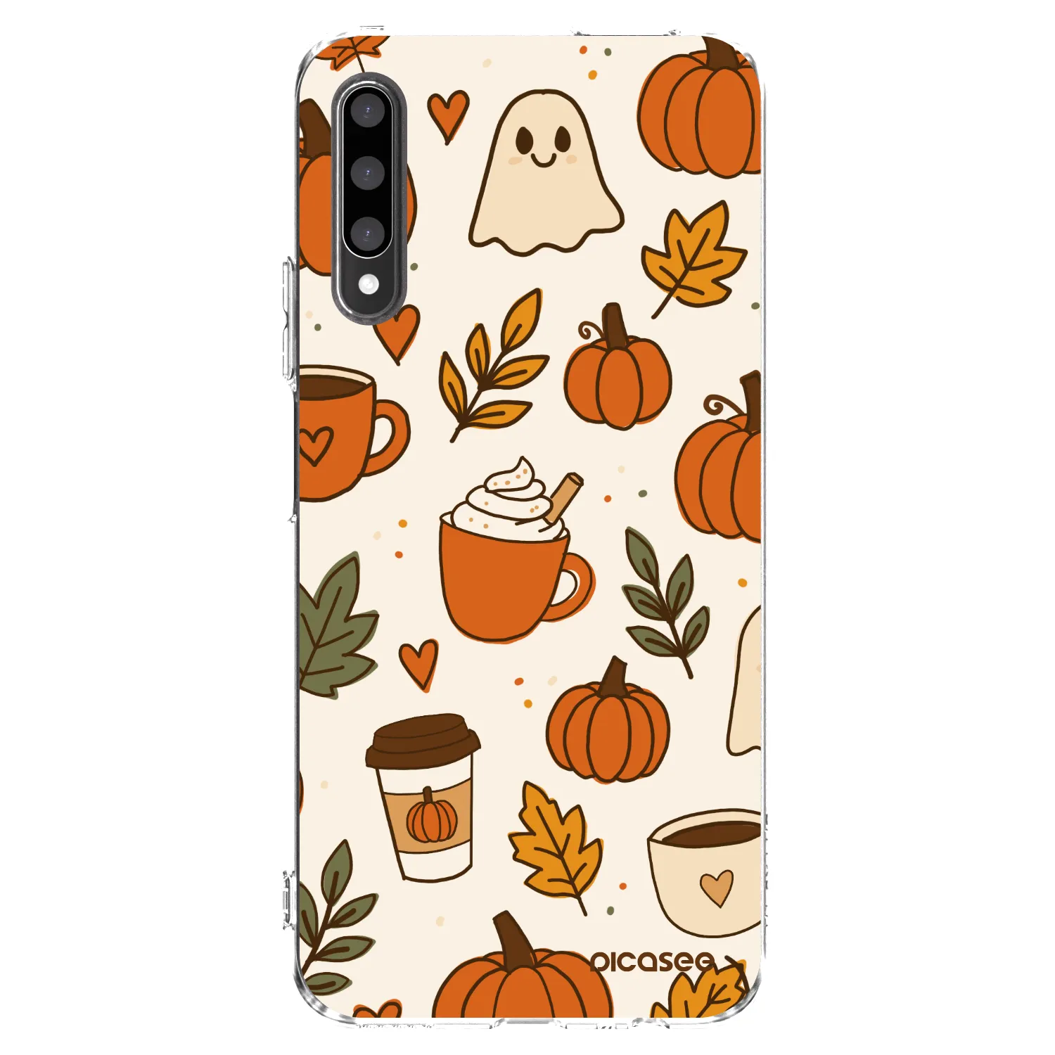 Picasee silikónový prehľadný obal pre Honor 9X Pro - Fall vibes