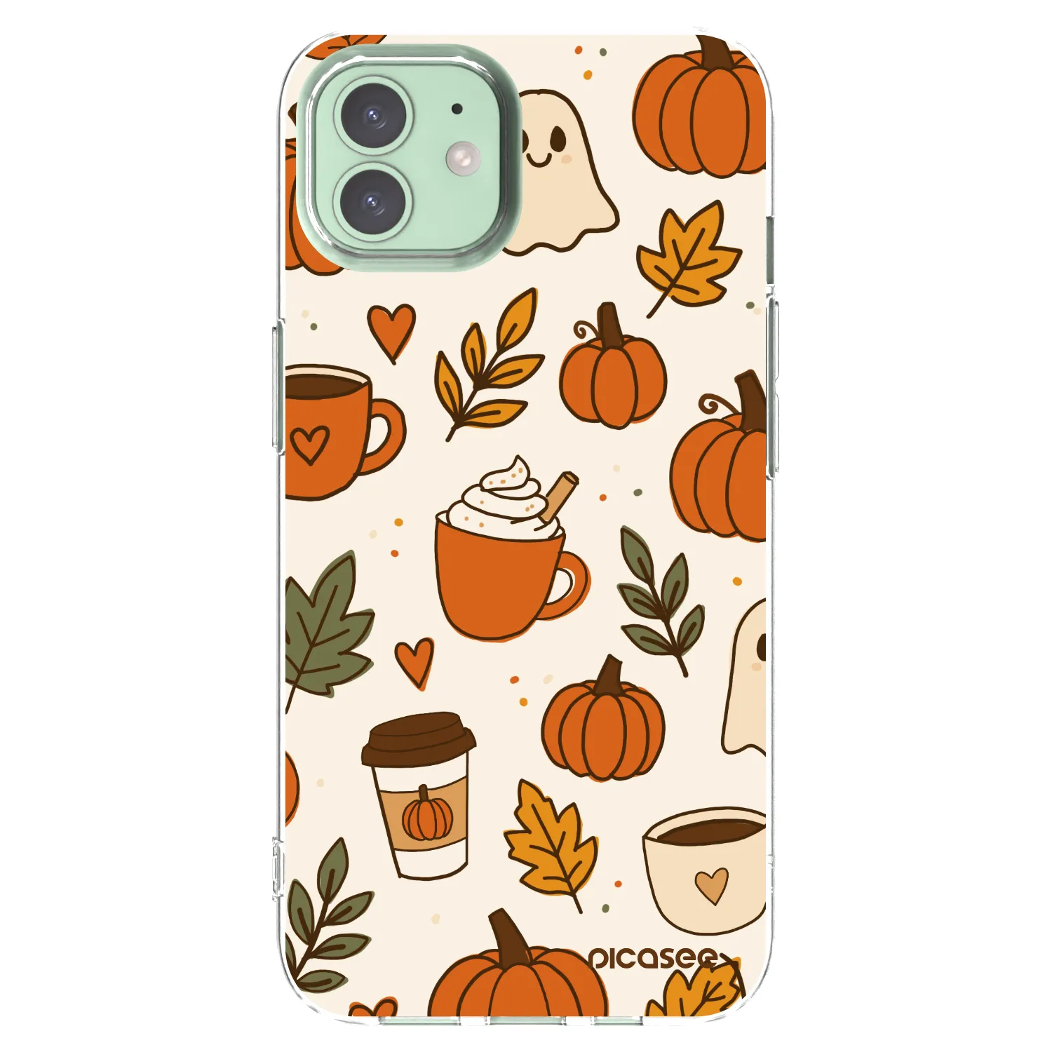 Picasee silikónový prehľadný obal pre Apple iPhone 12 - Fall vibes