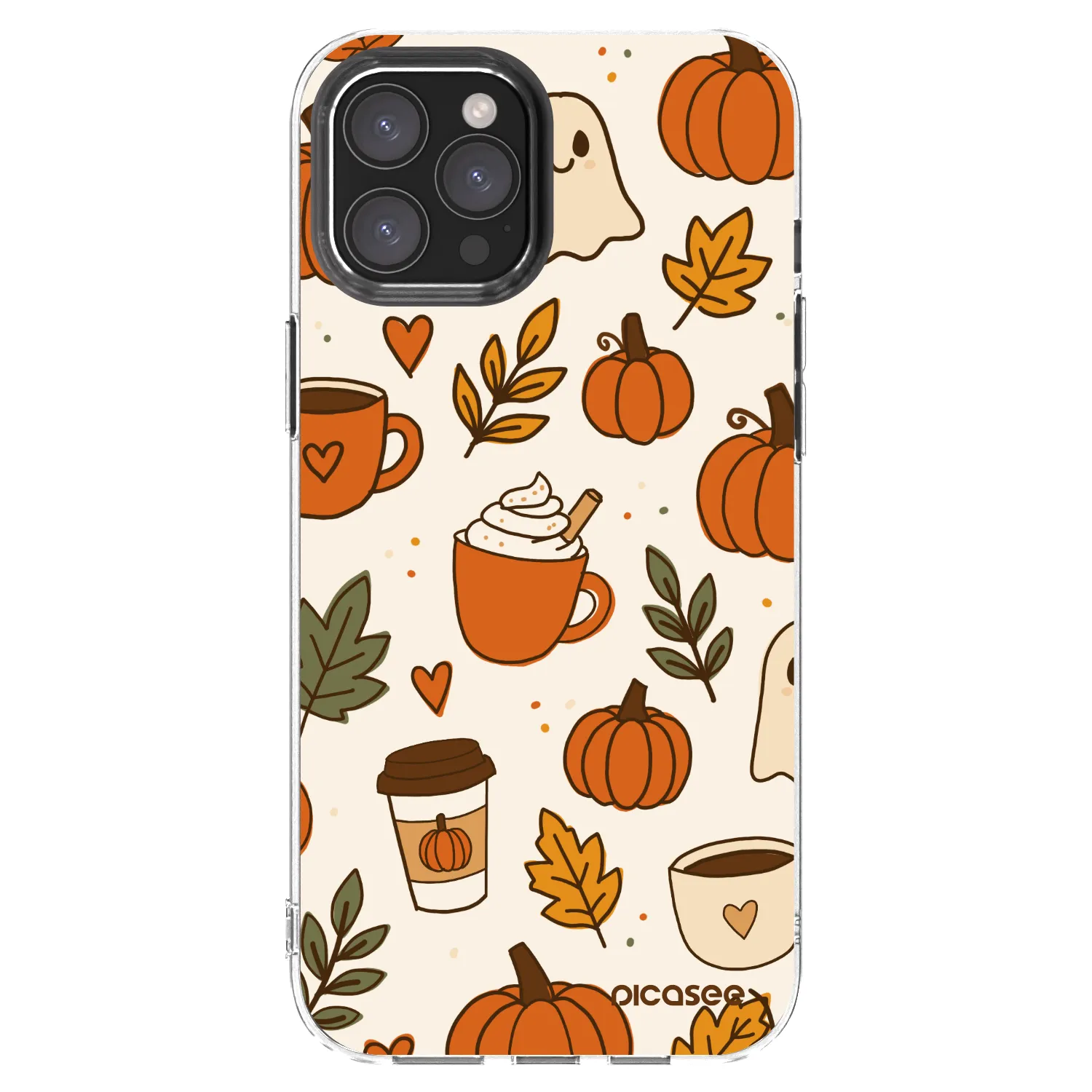 Picasee silikónový prehľadný obal pre Apple iPhone 12 Pro Max - Fall vibes