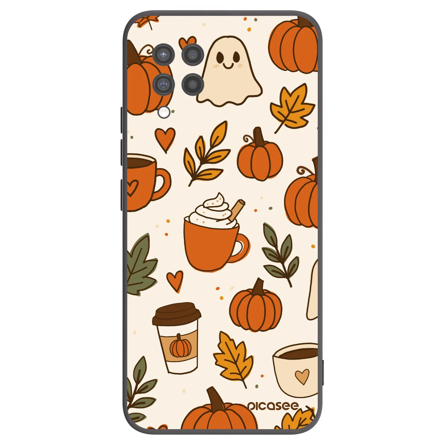 Picasee silikónový čierny obal pre Samsung Galaxy A42 A426B - Fall vibes