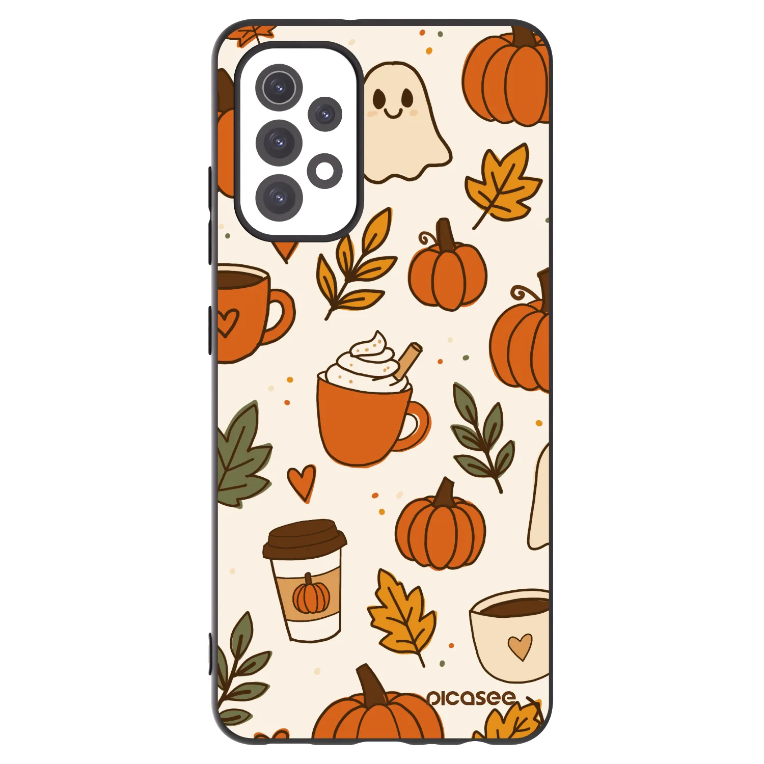 Picasee silikónový čierny obal pre Samsung Galaxy A32 5G A326B - Fall vibes