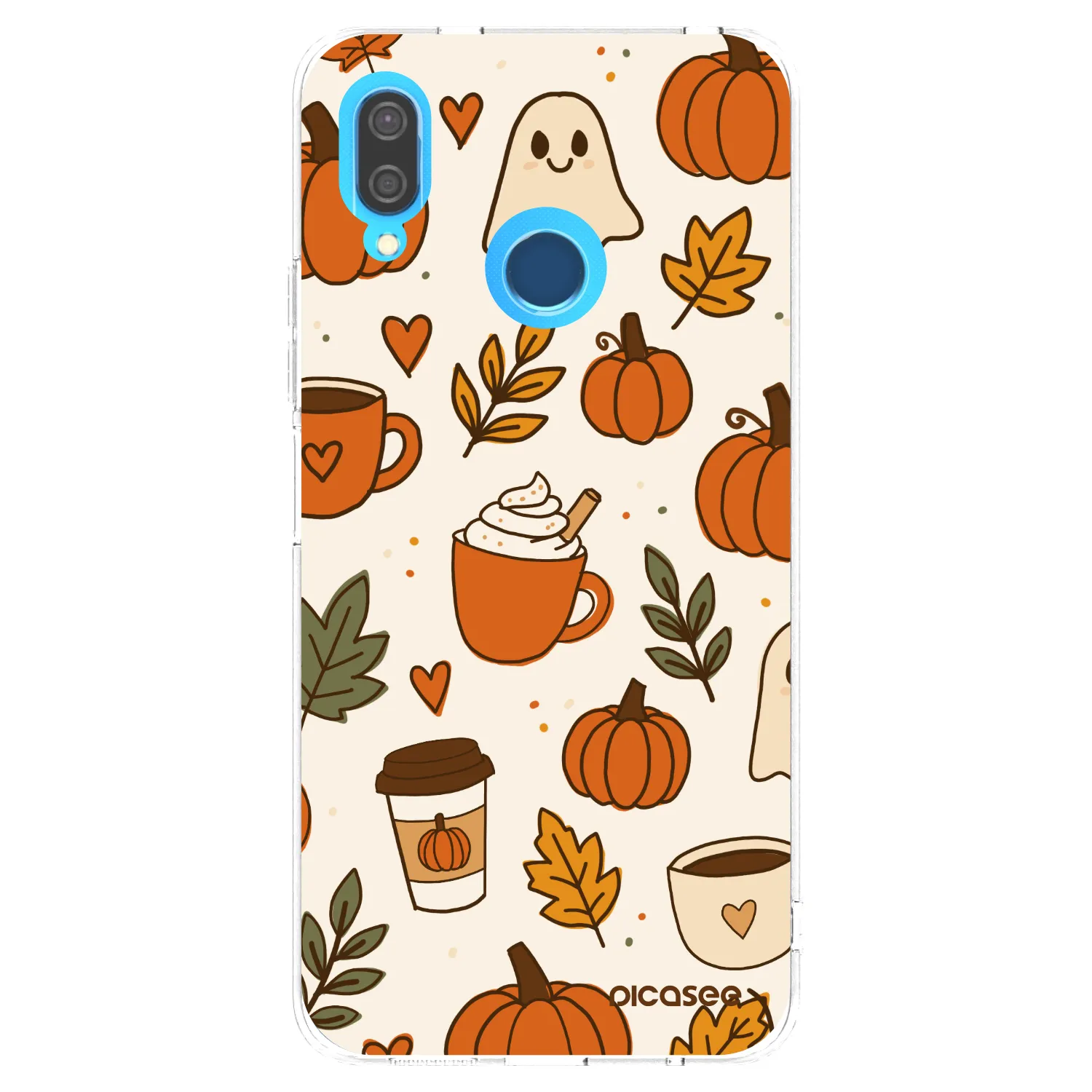 Picasee silikónový prehľadný obal pre Huawei P20 Lite - Fall vibes