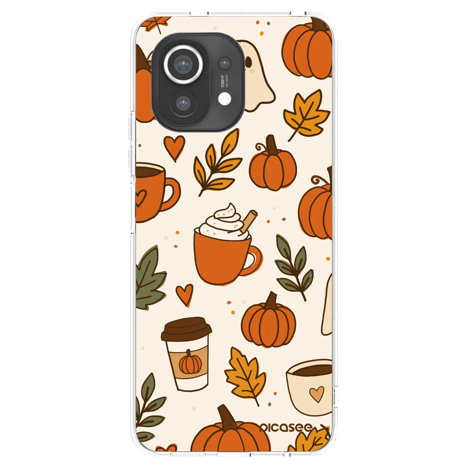 Picasee silikónový prehľadný obal pre Xiaomi Mi 11 - Fall vibes
