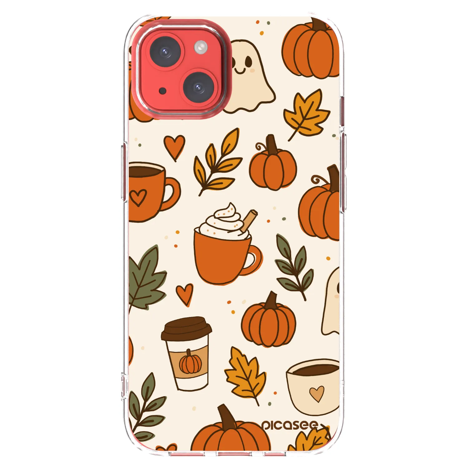 Picasee silikónový prehľadný obal pre Apple iPhone 13 - Fall vibes