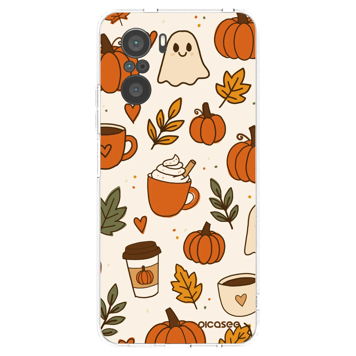 Picasee silikónový prehľadný obal pre Xiaomi Poco F3 - Fall vibes