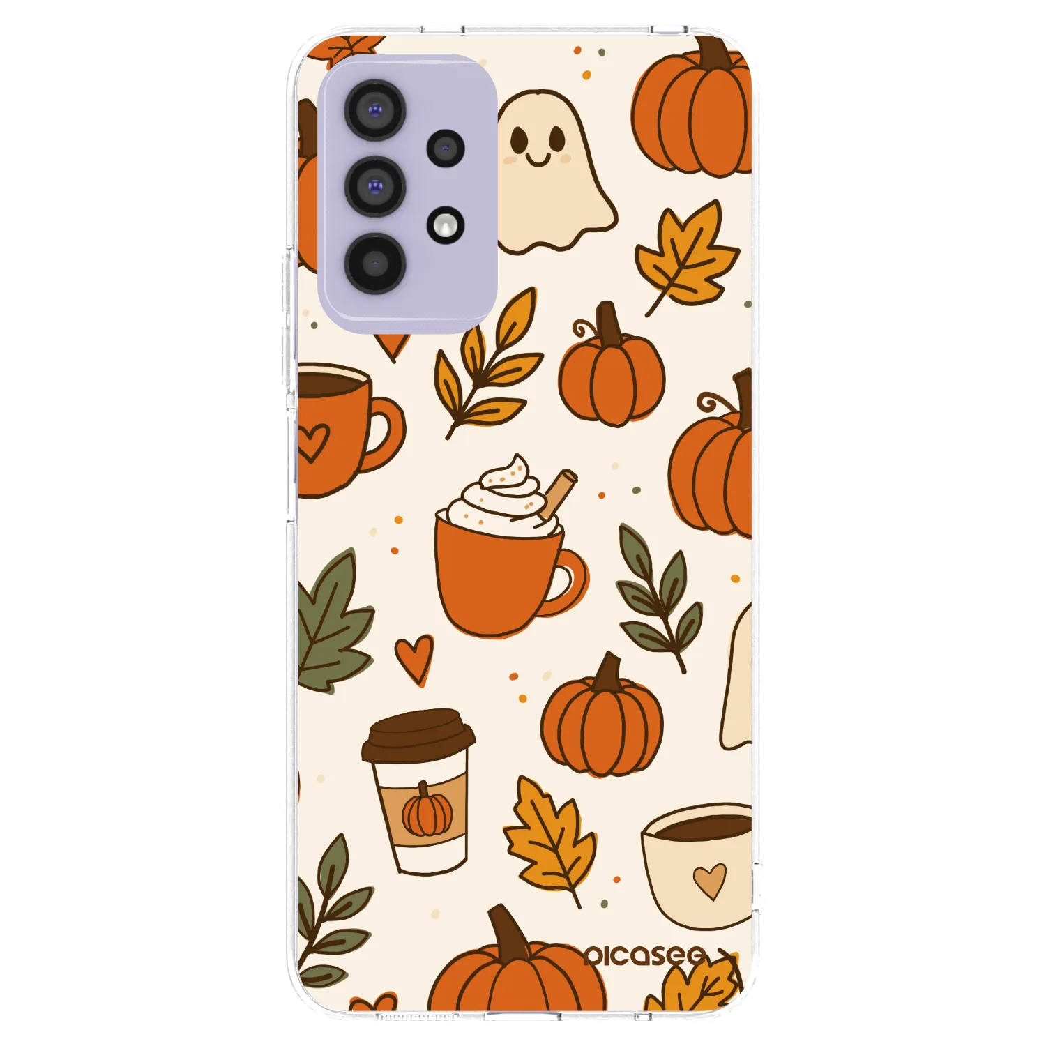 Picasee silikónový prehľadný obal pre Samsung Galaxy A32 4G SM-A325F - Fall vibes