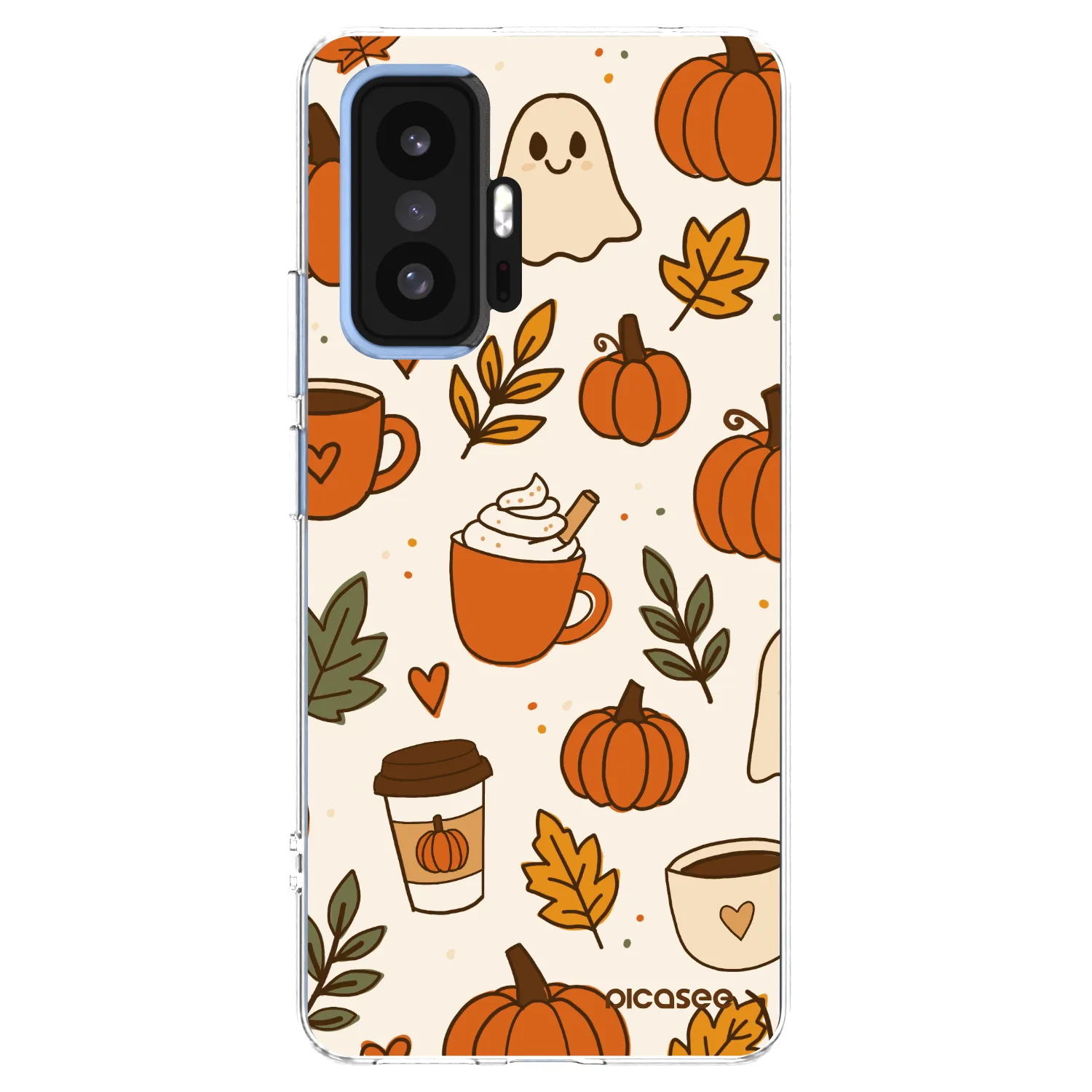 Picasee silikónový prehľadný obal pre Xiaomi 11T Pro - Fall vibes