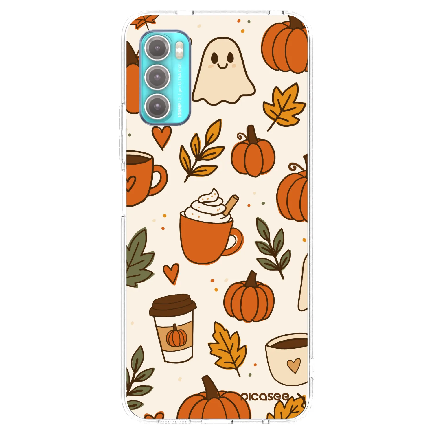 Picasee silikónový prehľadný obal pre Motorola Moto G60 - Fall vibes