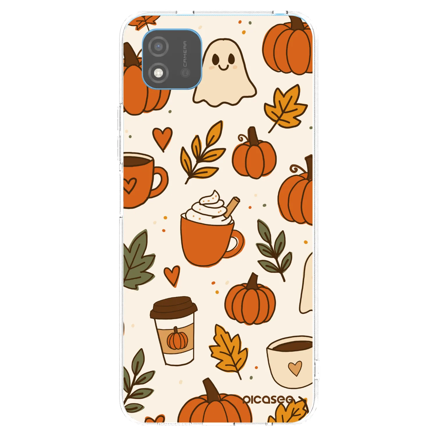 Picasee silikónový prehľadný obal pre Realme C11 (2021) - Fall vibes