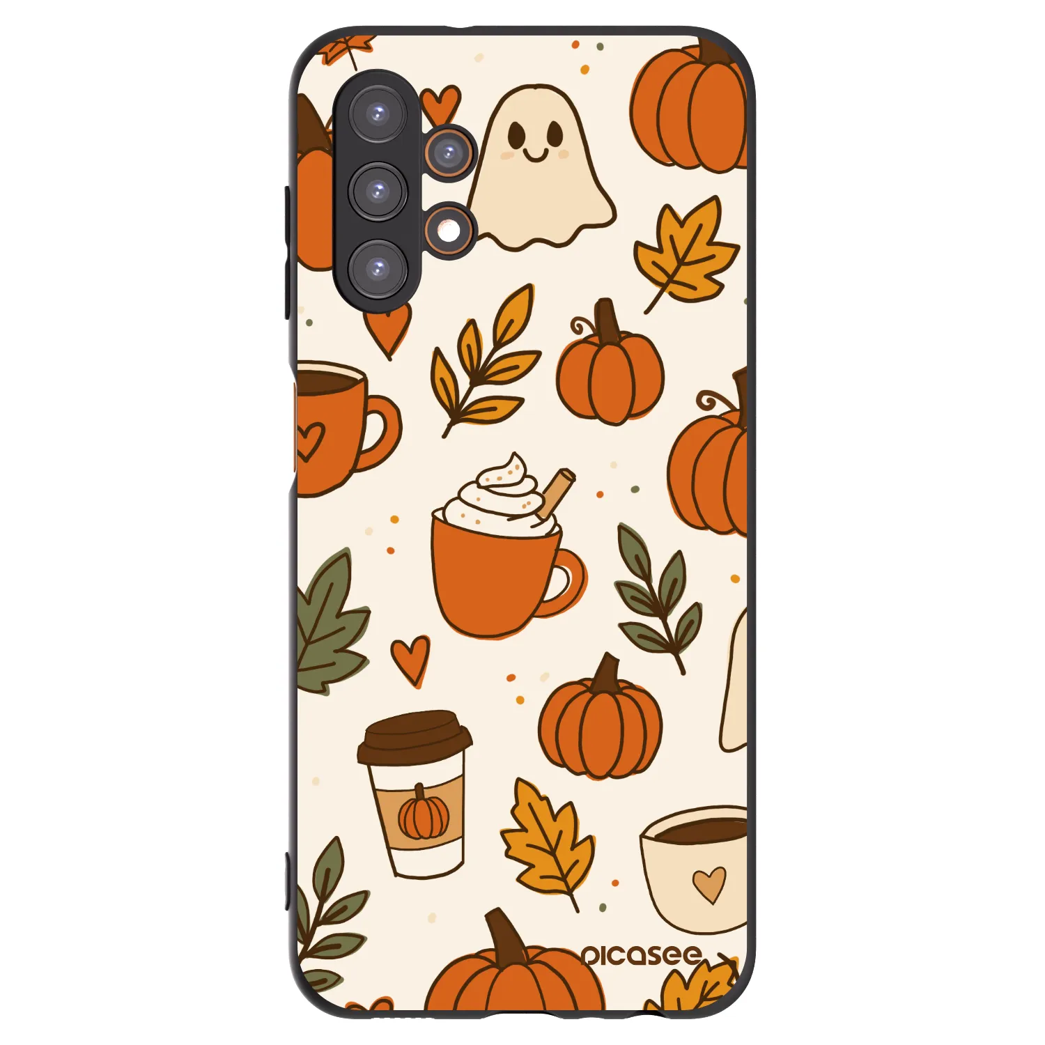 Picasee silikónový čierny obal pre Samsung Galaxy A13 4G A135 - Fall vibes