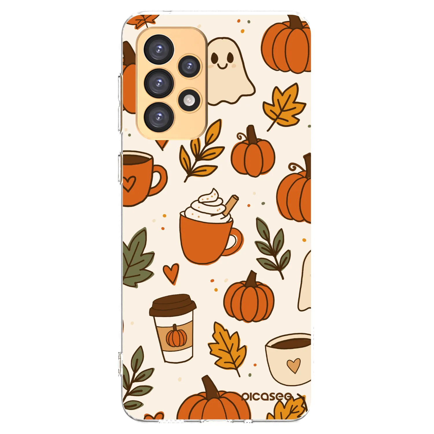 Picasee silikónový prehľadný obal pre Samsung Galaxy A33 5G A336 - Fall vibes