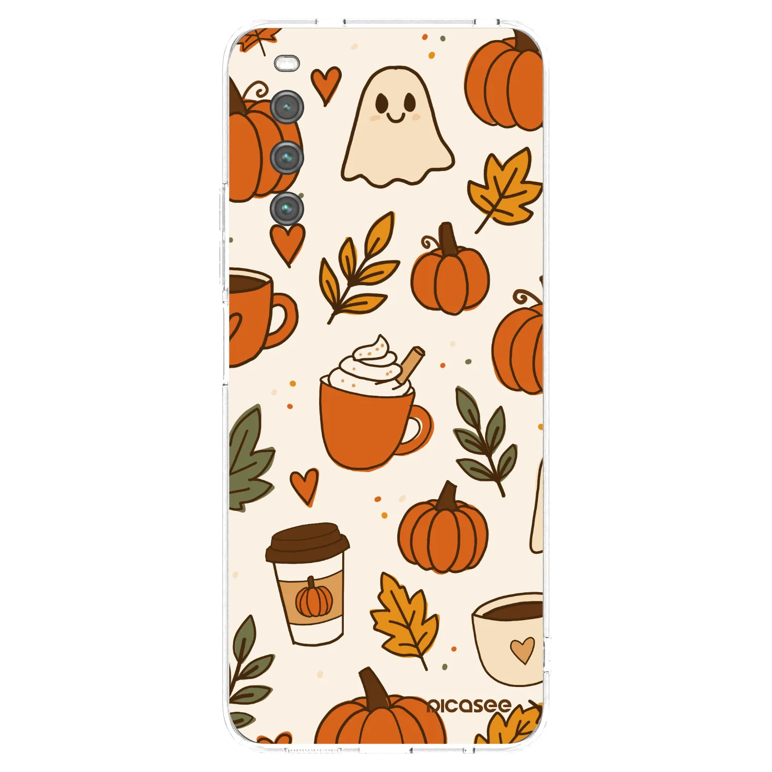 Picasee silikónový prehľadný obal pre Sony Xperia 10 IV 5G - Fall vibes