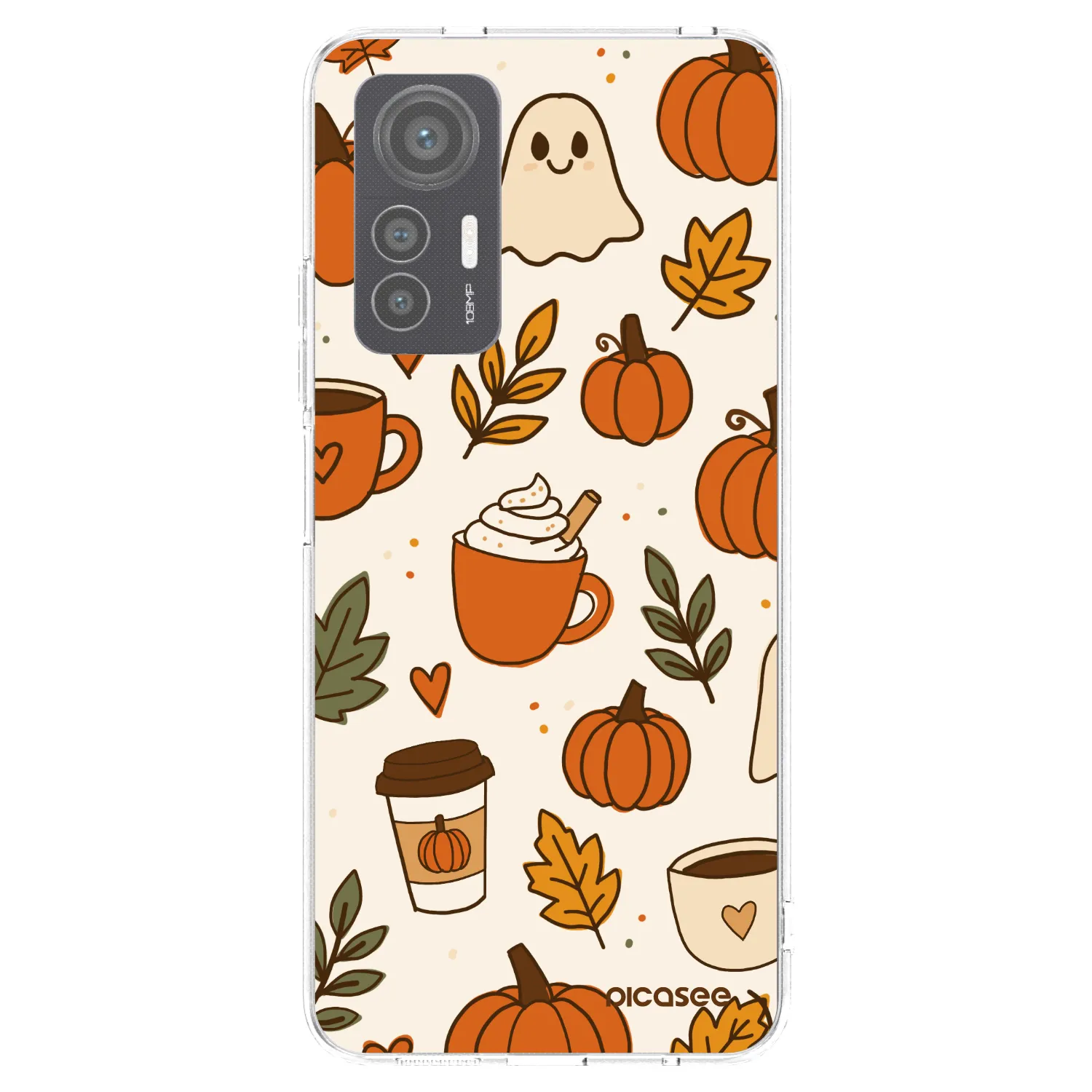 Picasee silikónový prehľadný obal pre Xiaomi 12 Lite - Fall vibes