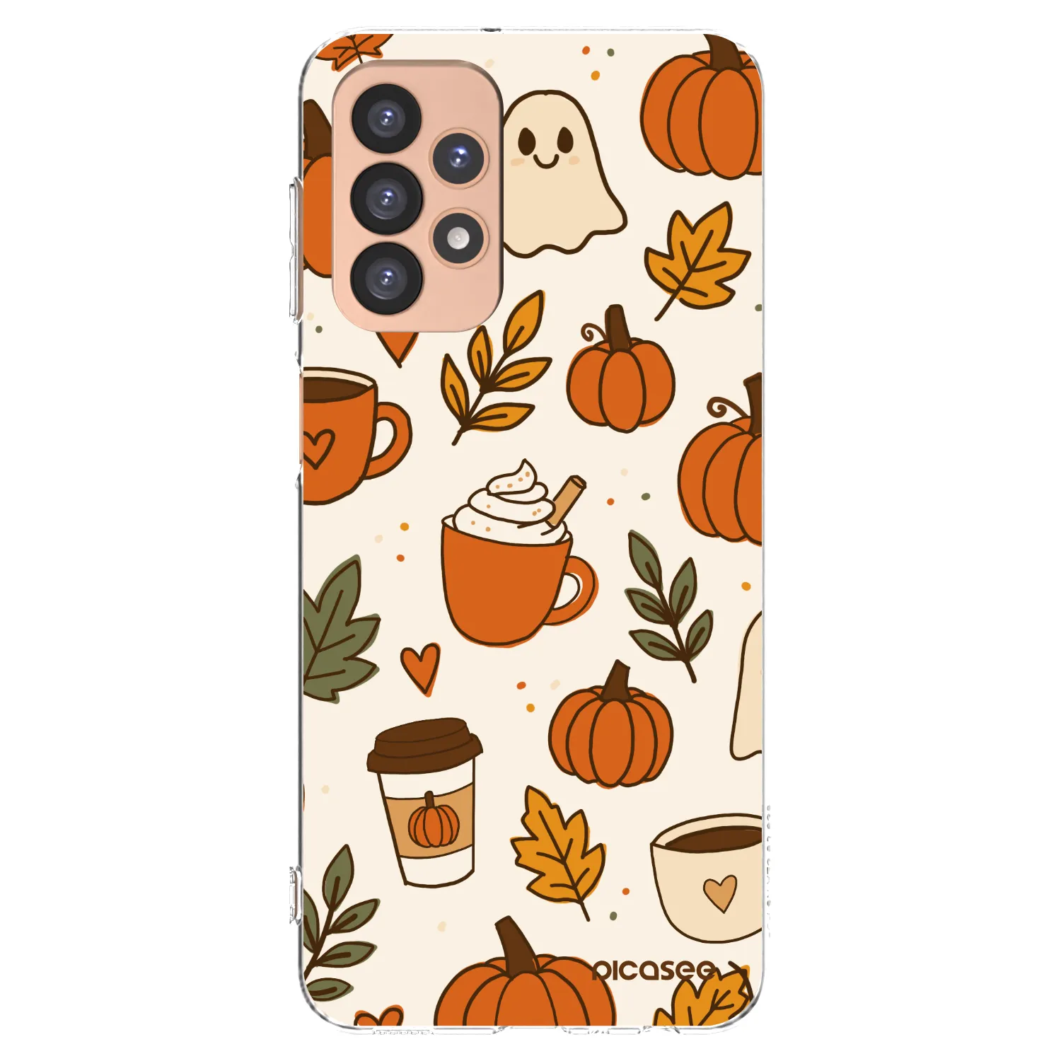 Picasee silikónový prehľadný obal pre Samsung Galaxy A23 A236B 5G - Fall vibes