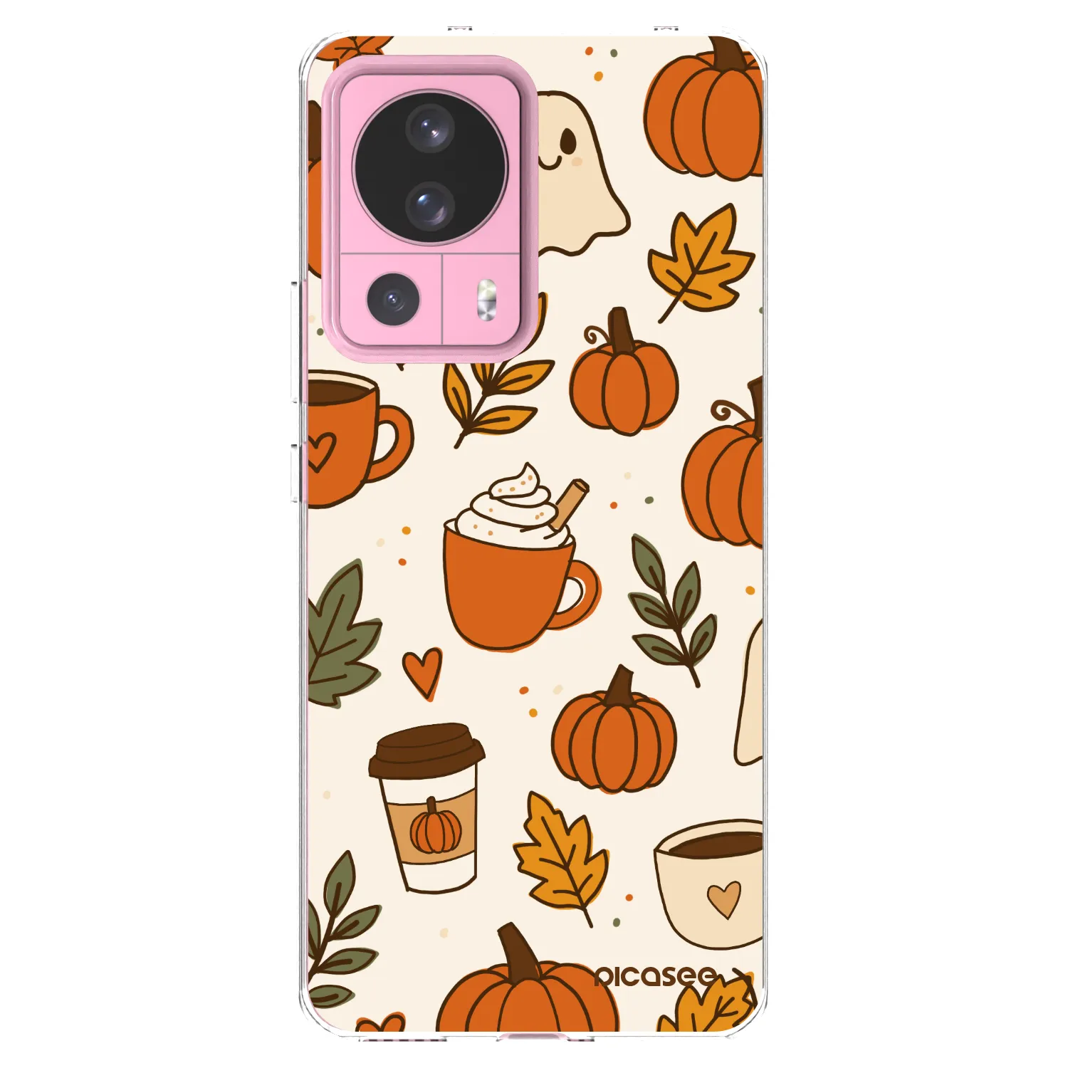 Picasee silikónový prehľadný obal pre Xiaomi 13 Lite - Fall vibes