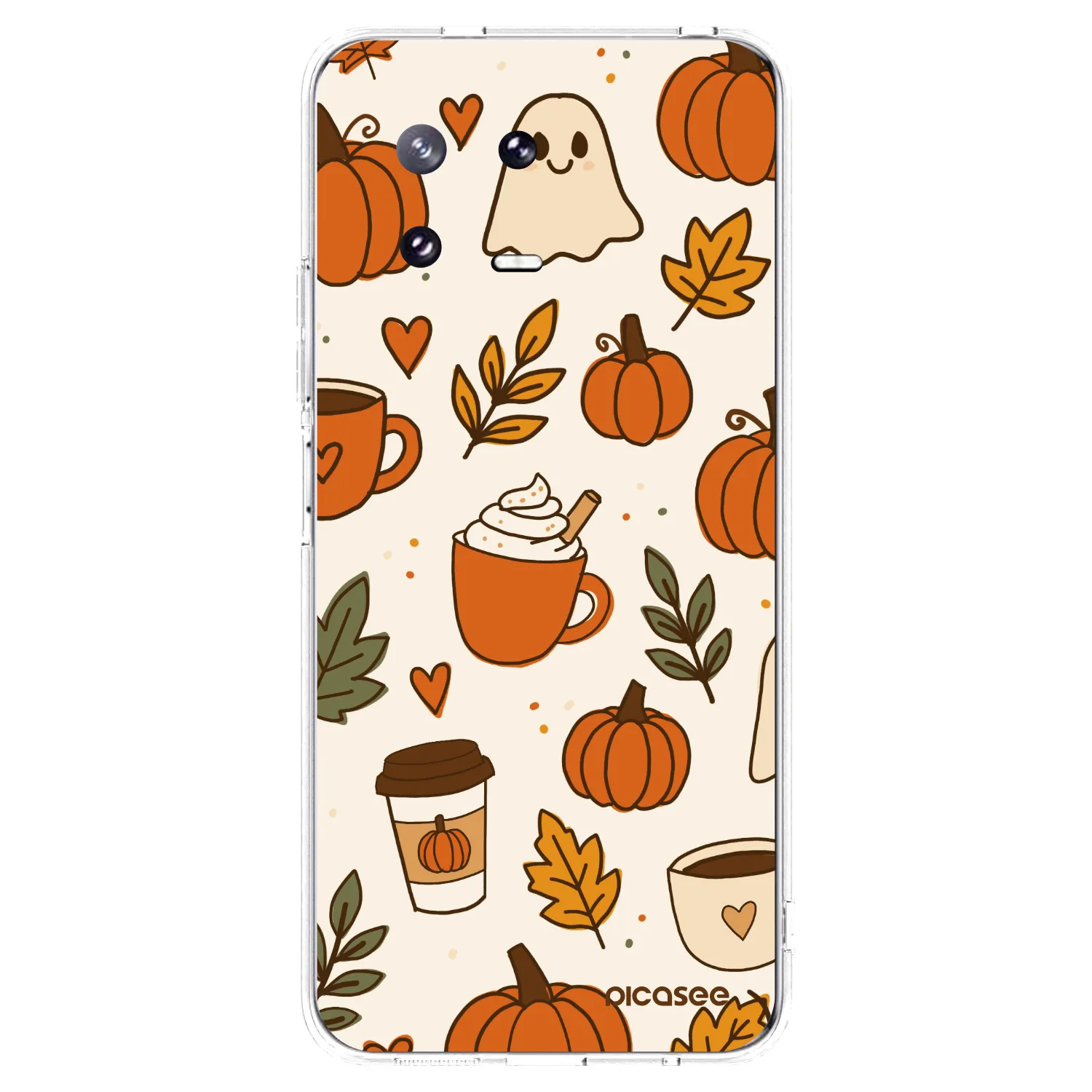 Picasee silikónový prehľadný obal pre Xiaomi 13 Pro - Fall vibes
