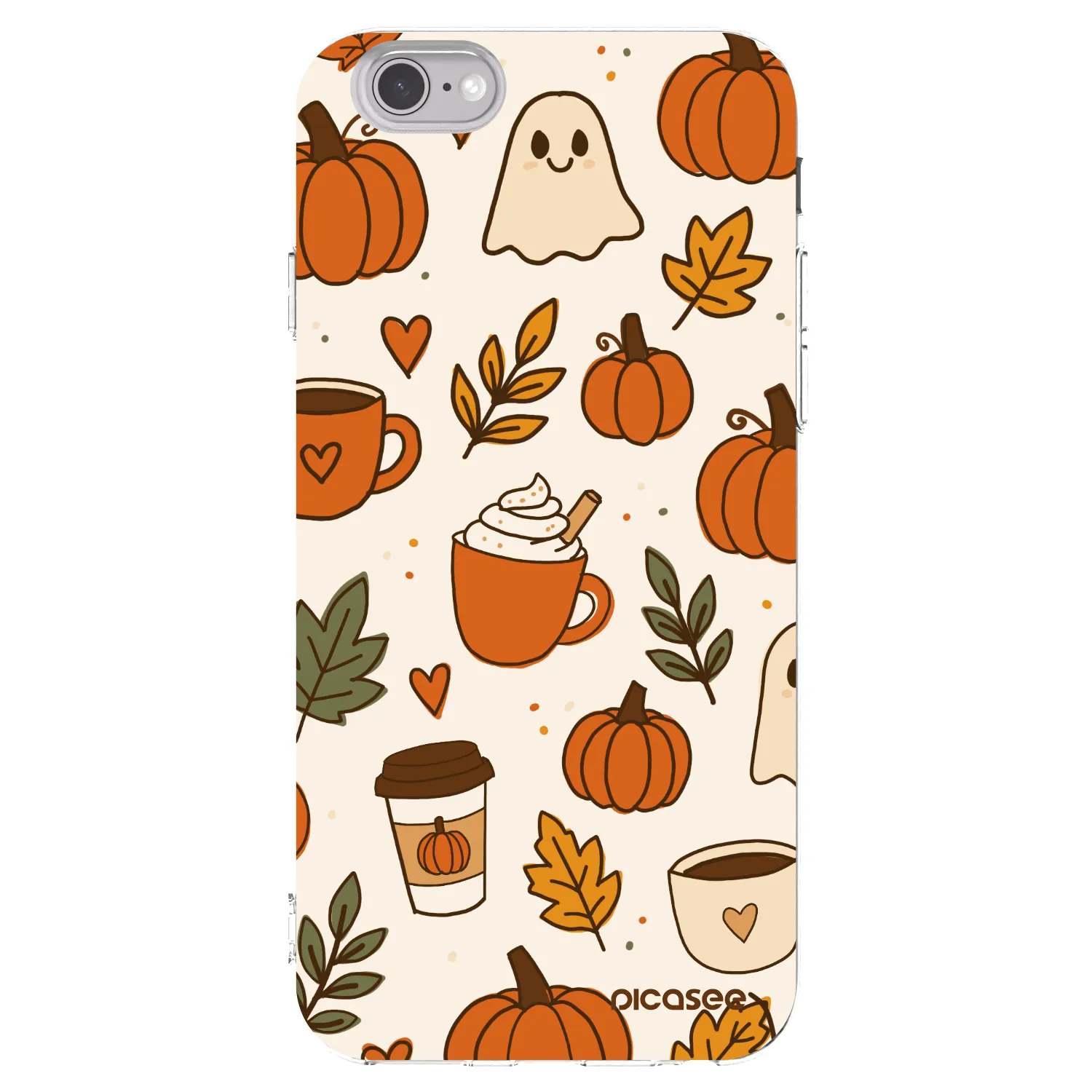 Picasee silikónový prehľadný obal pre Apple iPhone 6/6S - Fall vibes