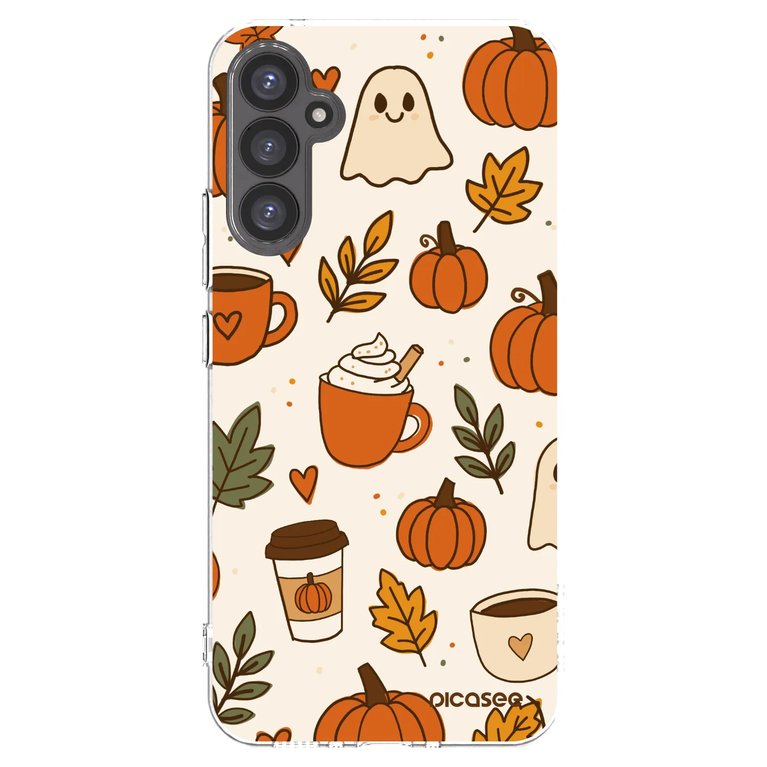 Picasee silikónový prehľadný obal pre Samsung Galaxy A34 5G A346B - Fall vibes