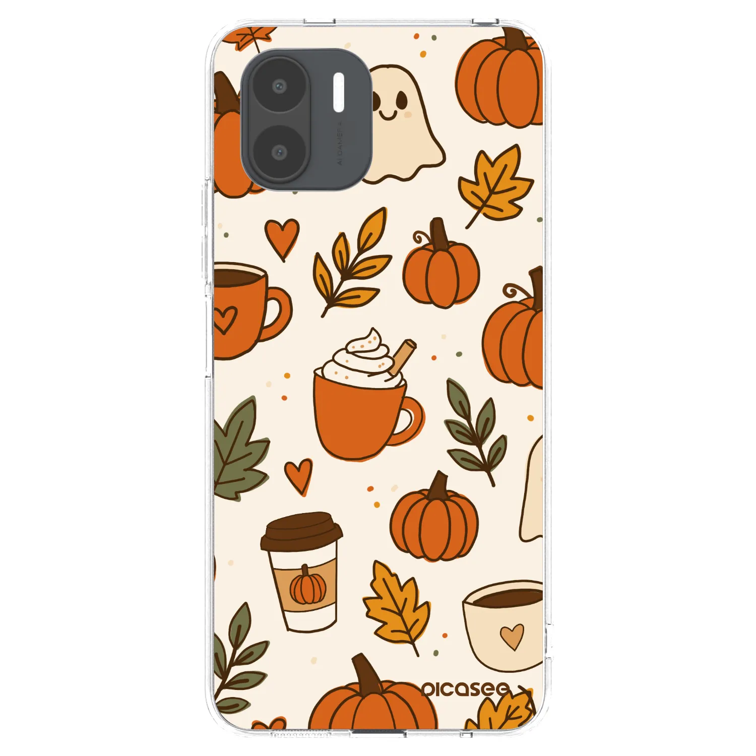 Picasee silikónový prehľadný obal pre Xiaomi Redmi A2 - Fall vibes