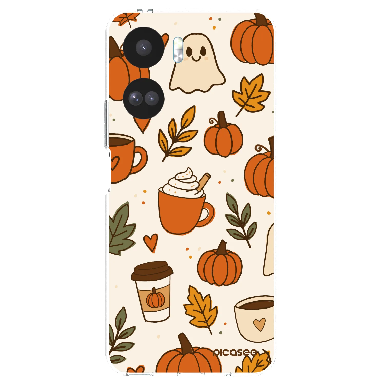 Picasee silikónový prehľadný obal pre Honor 90 Lite 5G - Fall vibes