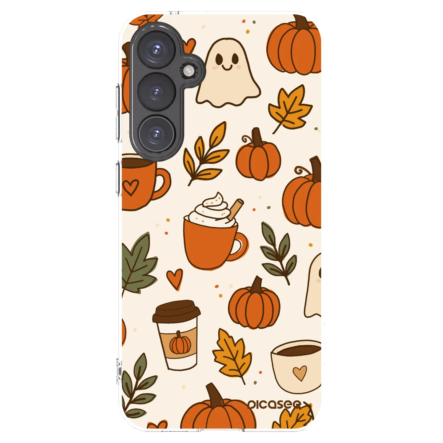 Picasee silikónový prehľadný obal pre Samsung Galaxy S23 FE S711B - Fall vibes