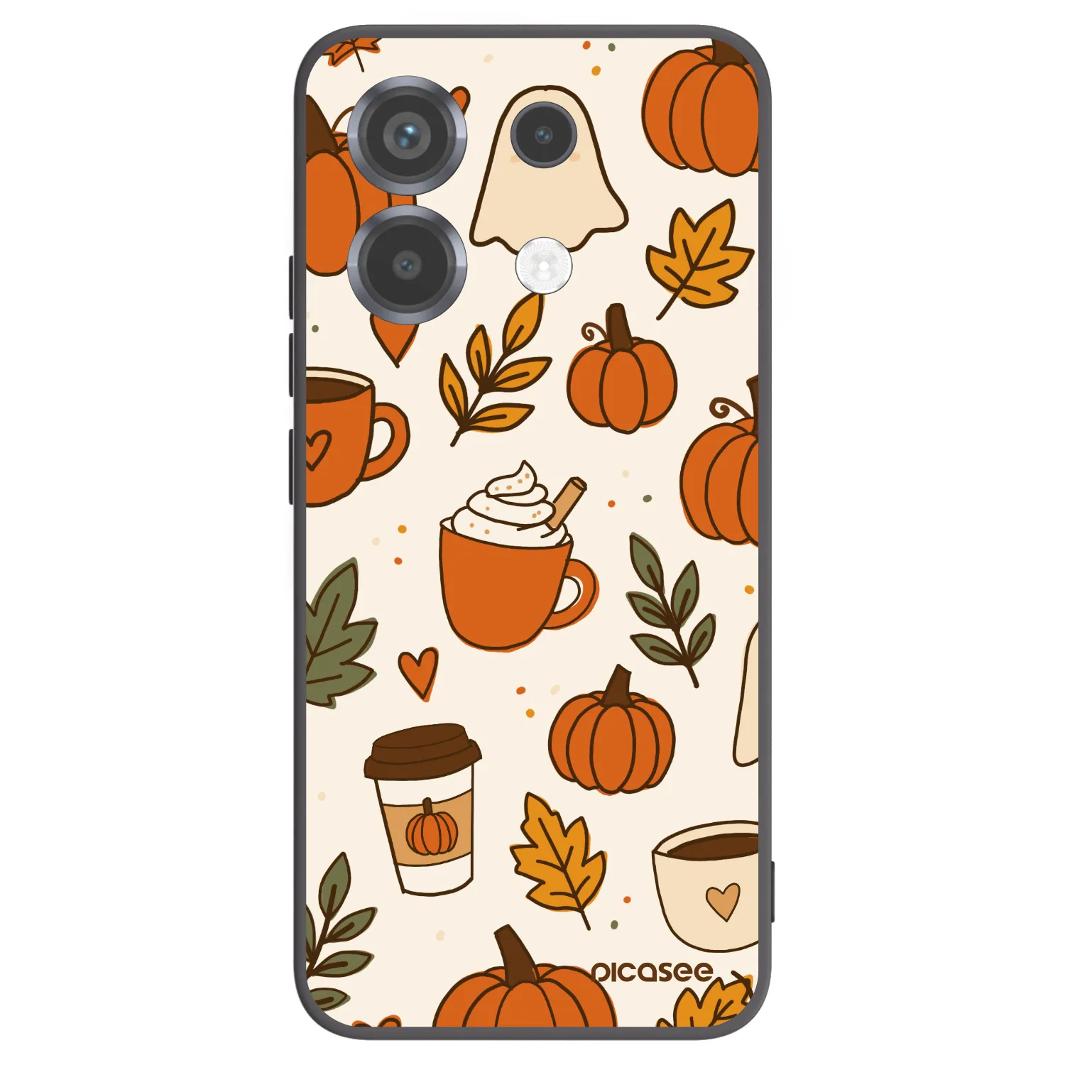 Picasee silikónový čierny obal pre Xiaomi Poco X6 - Fall vibes