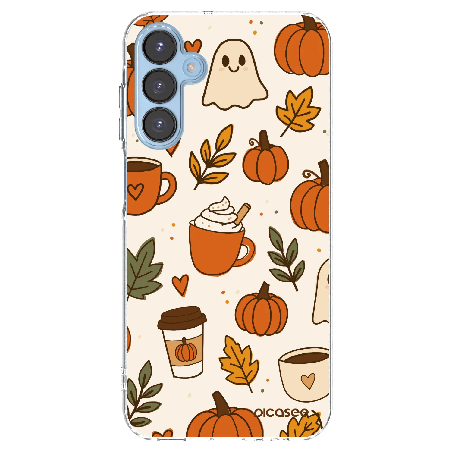 Picasee silikónový prehľadný obal pre Samsung Galaxy A15 A156B 5G - Fall vibes