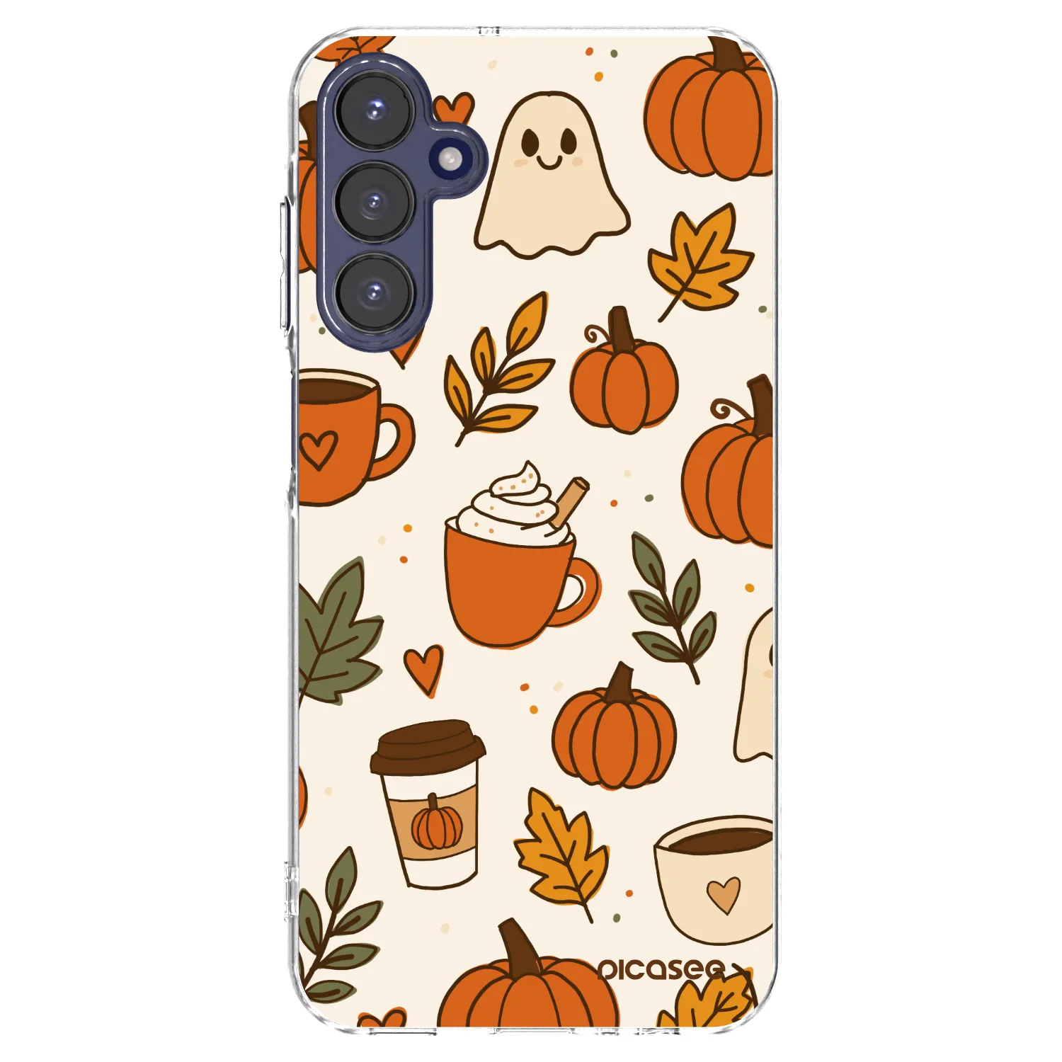 Picasee silikónový prehľadný obal pre Samsung Galaxy A15 A155F 4G - Fall vibes