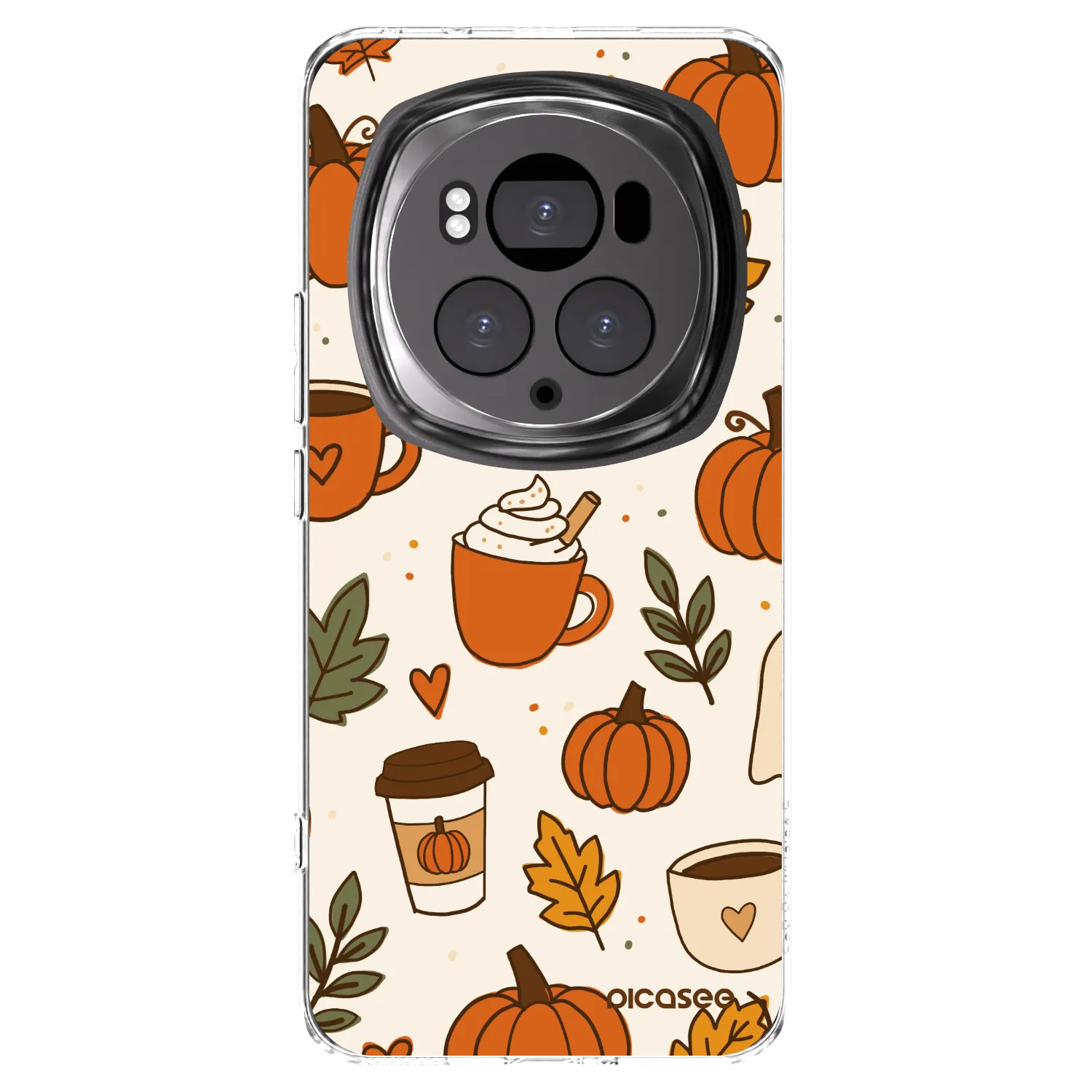 Picasee silikónový prehľadný obal pre Honor Magic6 Pro - Fall vibes