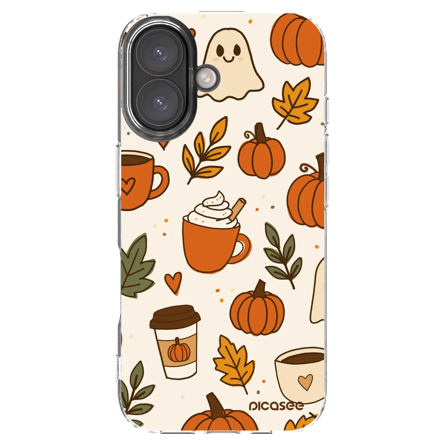 Picasee silikónový prehľadný obal pre Apple iPhone 16 - Fall vibes